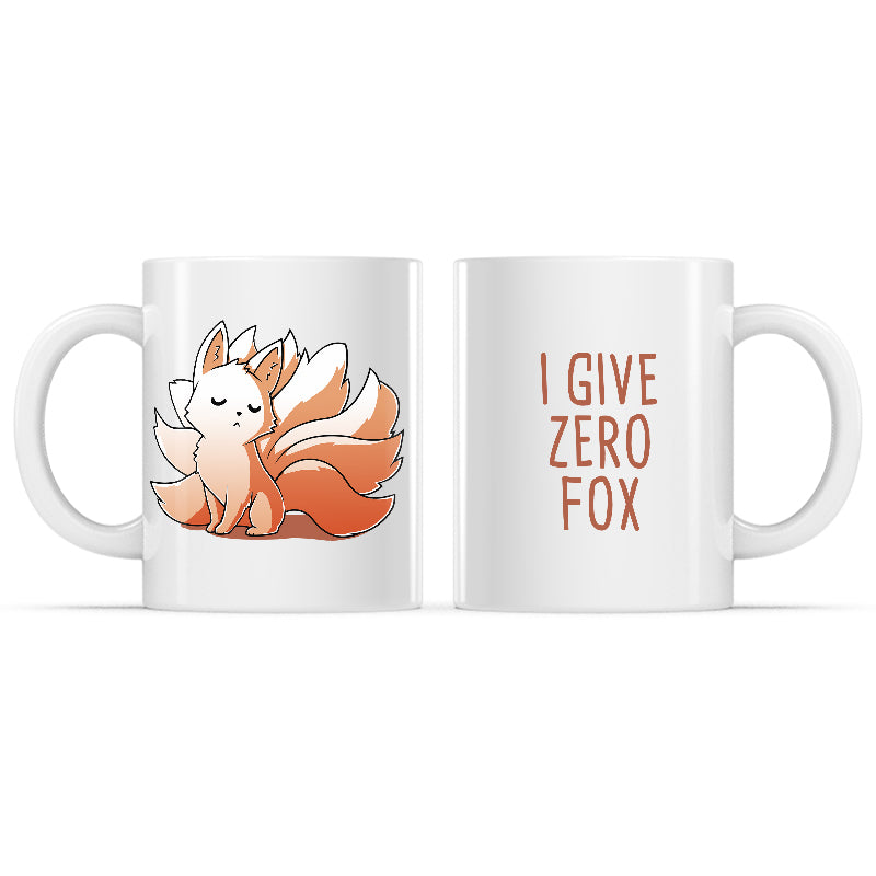 I Give Zero Fox Mug、mySite、lovesweatpilates