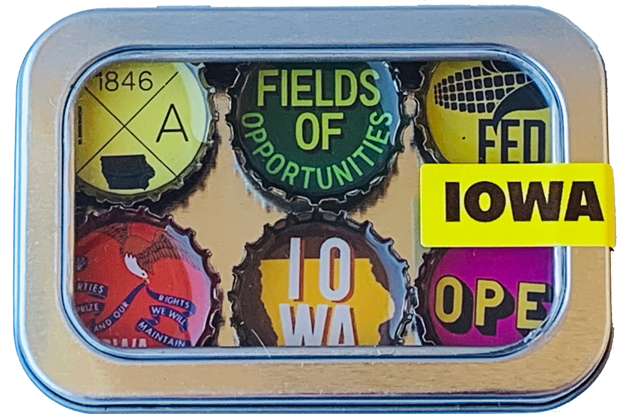 Iowa Bottlecap Magnets、mySite、garagedoors4me