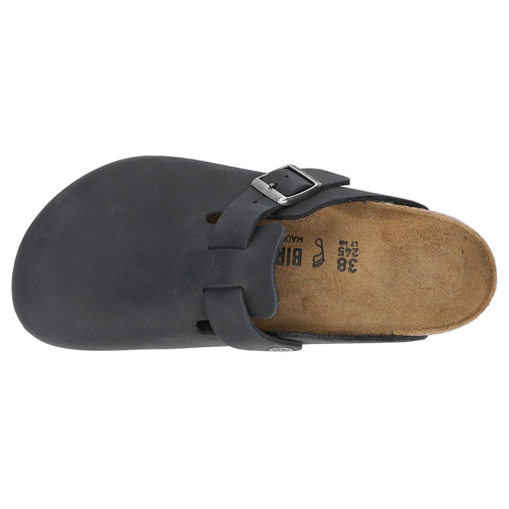 Boston Oiled Leather Footbed Clogs、mySite、gtrtttuynbv