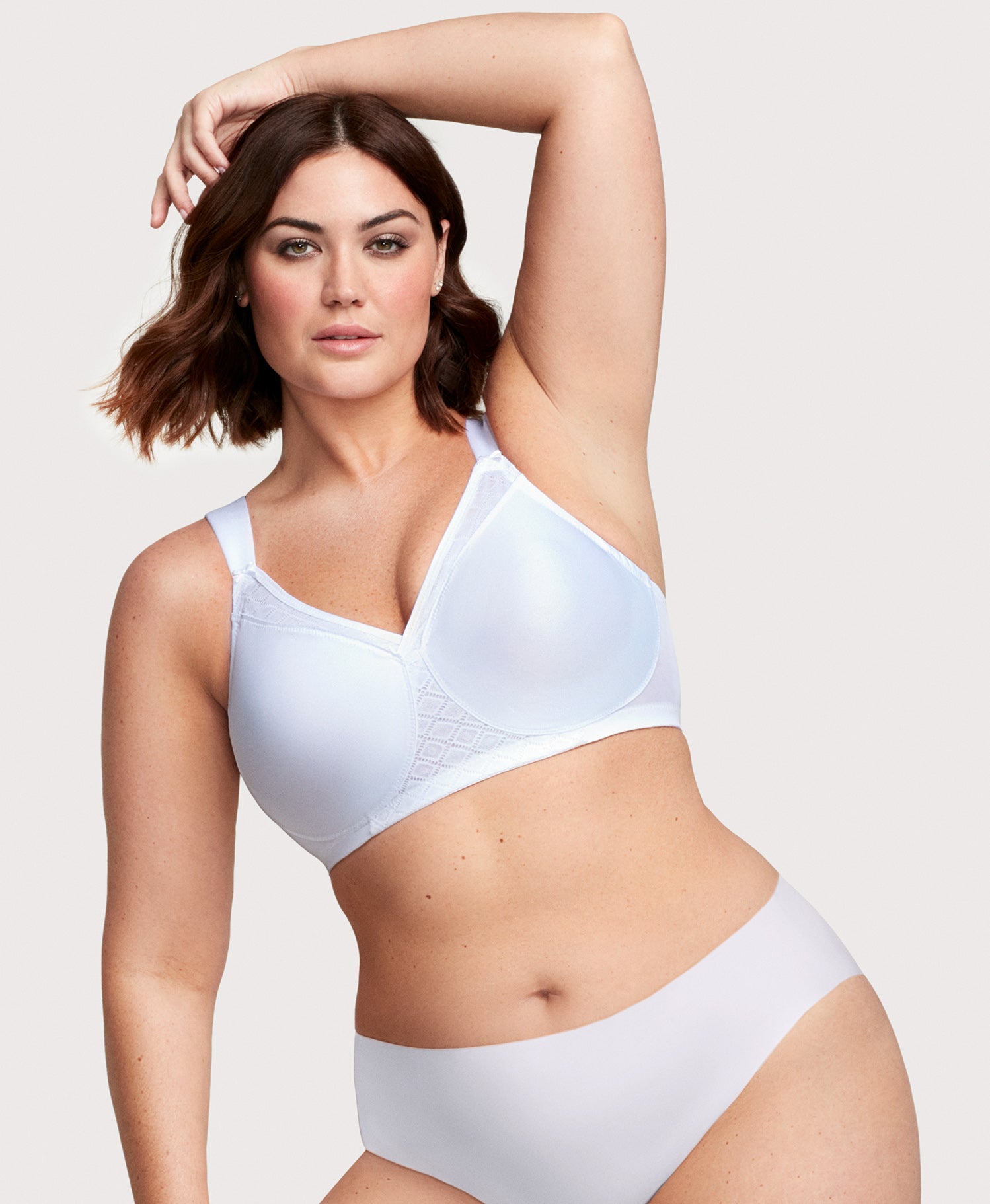  MagicLift Seamless Support T-Shirt Bra White、mySite、justintrudeaud