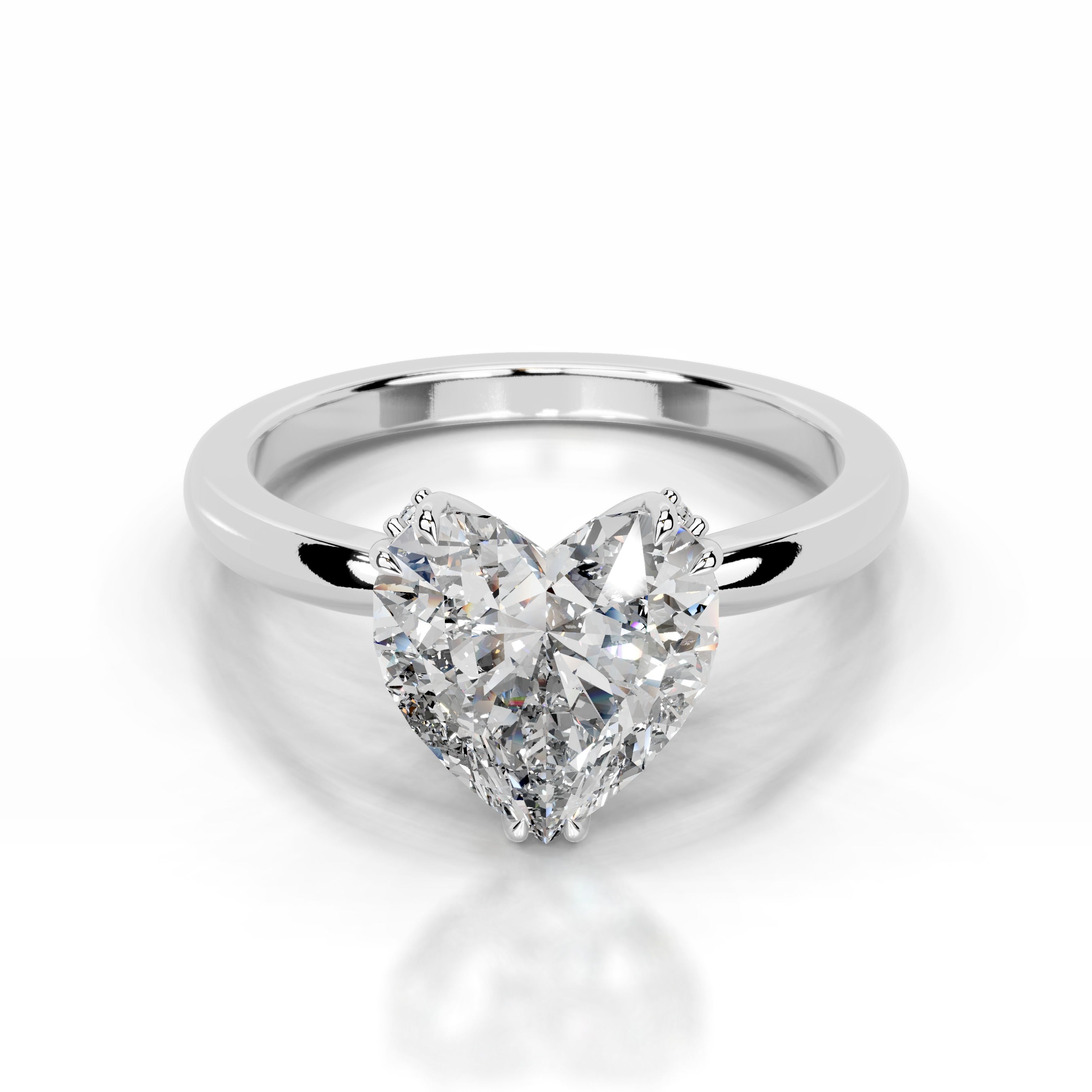 Angoona Lab Grown Diamond Ring - 14K White Gold、mySite、hinf8tx79