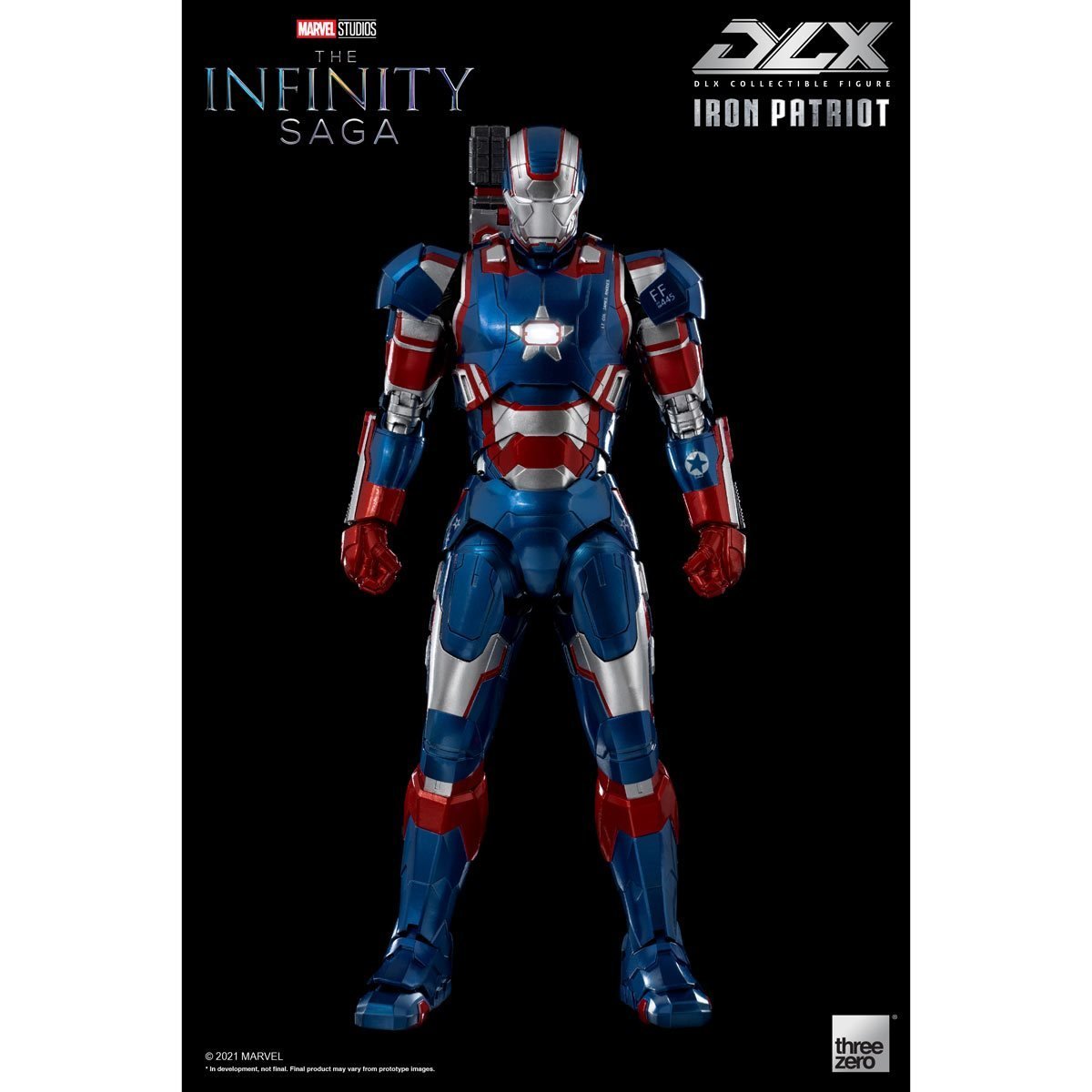 Marvel Studios: The Infinity Saga DLX Iron Patriot Action Figure、mySite、hgirdovlk