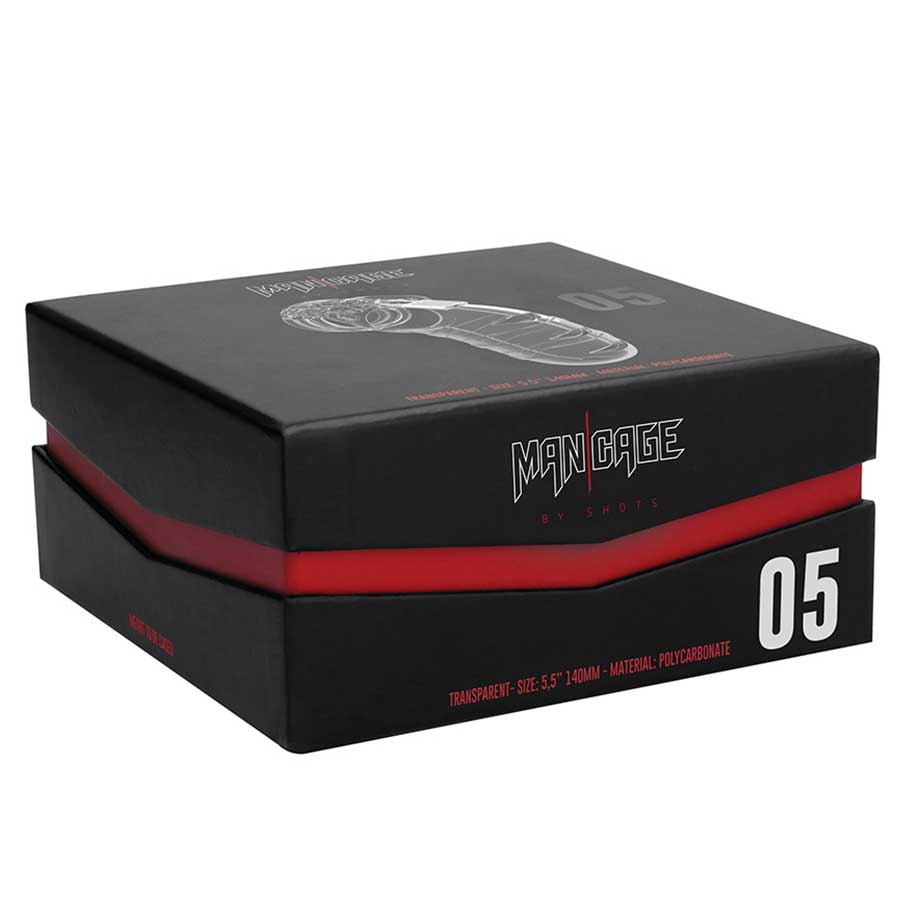 ManCage 5.5 Inch Model 05 Adjustable Male Chastity With Lock、mySite、bottomscart