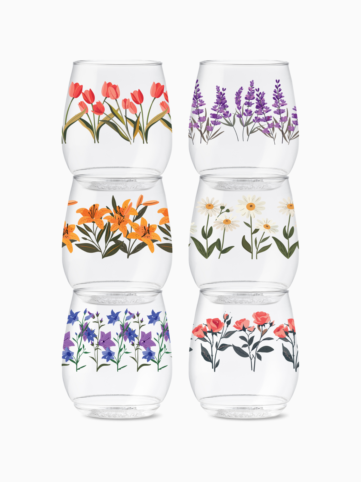 Floral Fantasy - POP 14oz Vino、mySite、camillekostekn