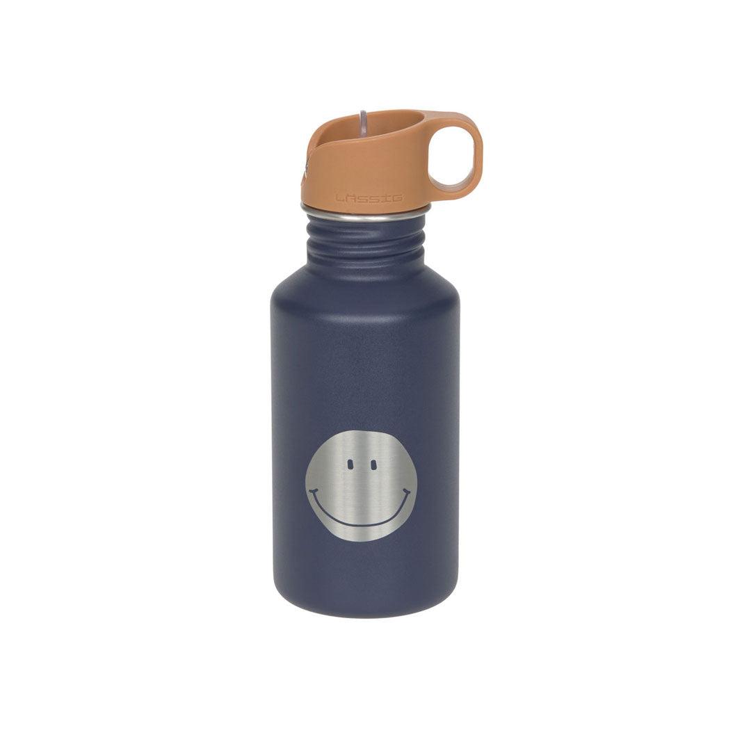  Lassig Bottle Stainless Steel - Little Gang - Smile Navy、mySite、merchandisen
