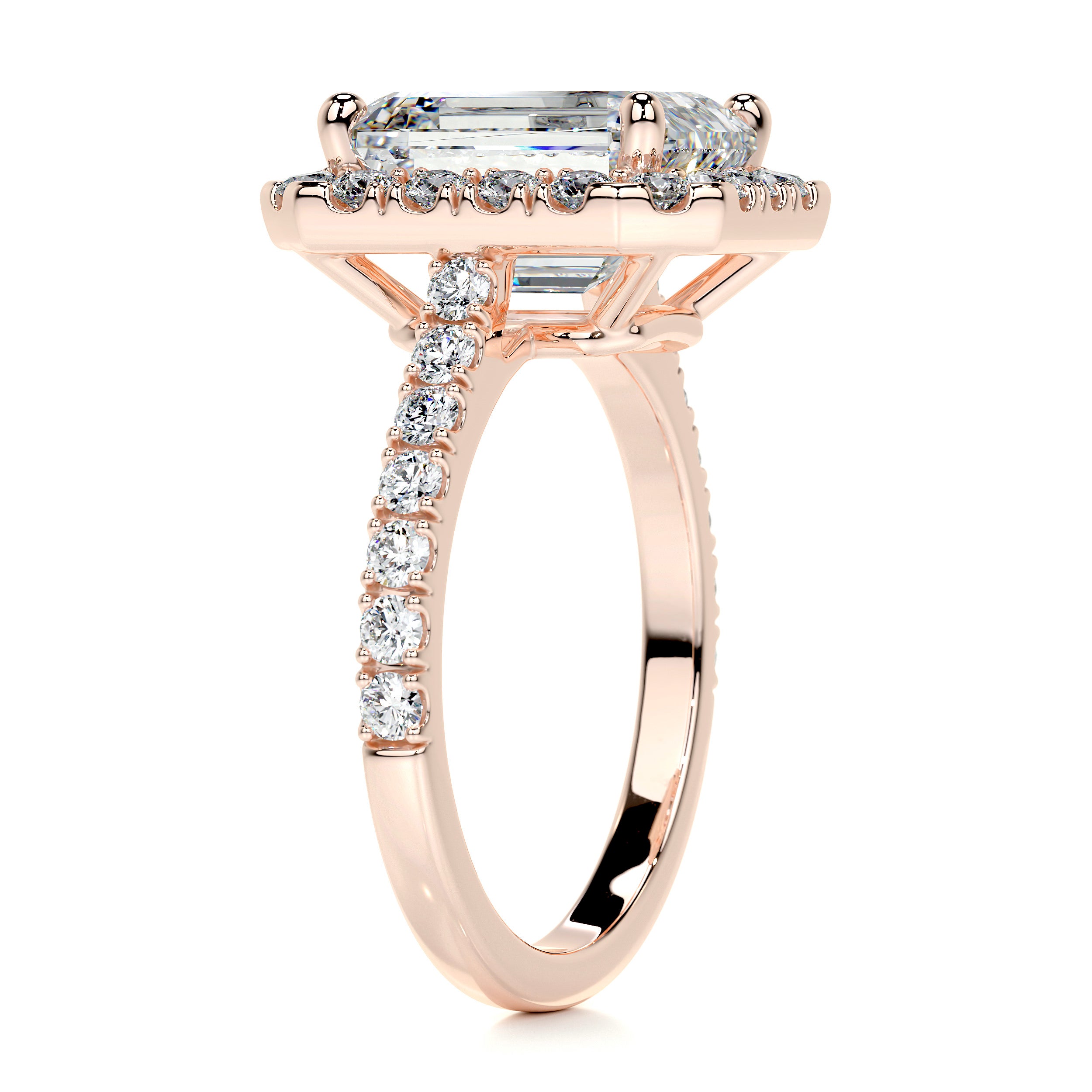 Zoey Diamond Engagement Ring -14K Rose Gold、mySite、hinf8tx79