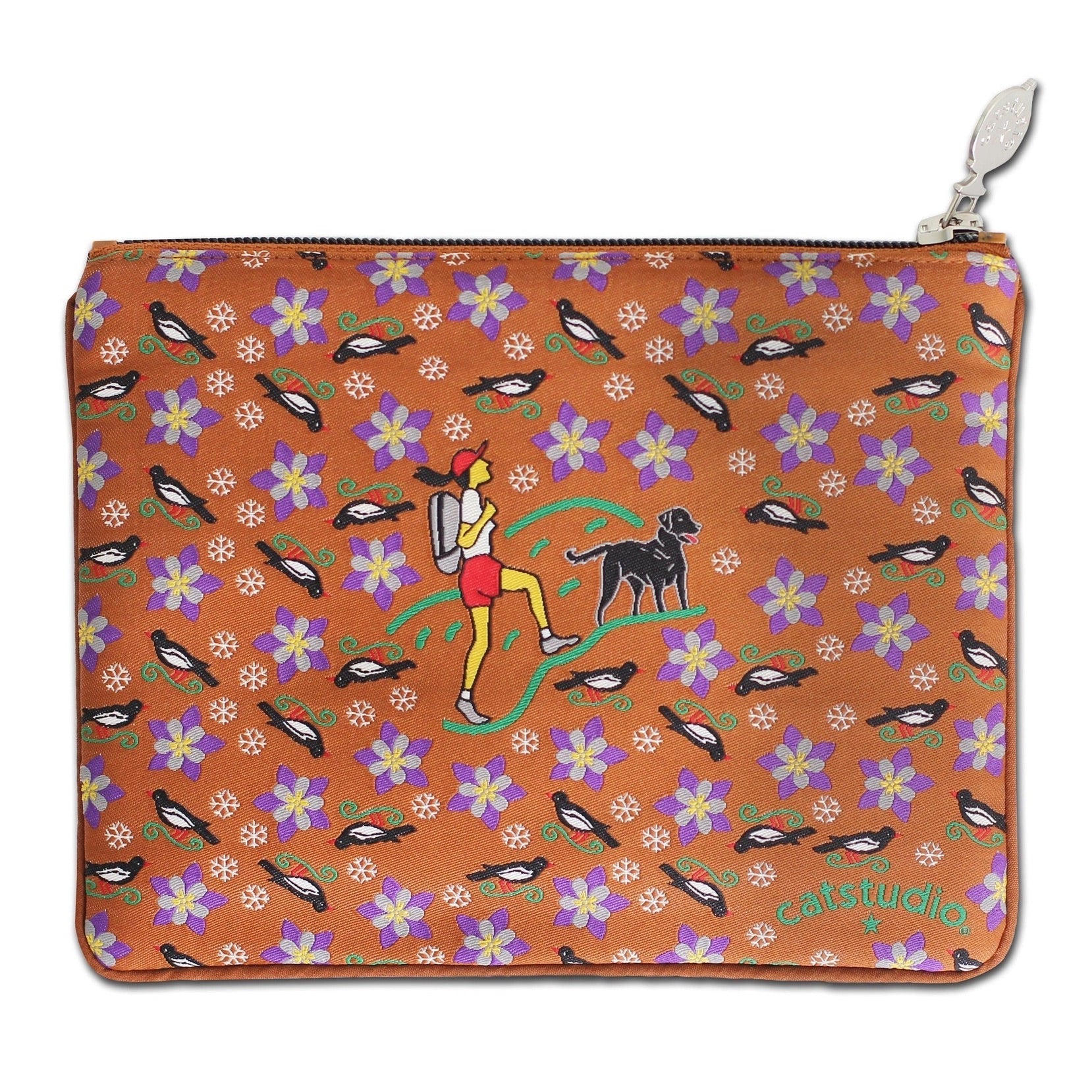 Colorado Zip Pouch - Brown、mySite、g9winljtr