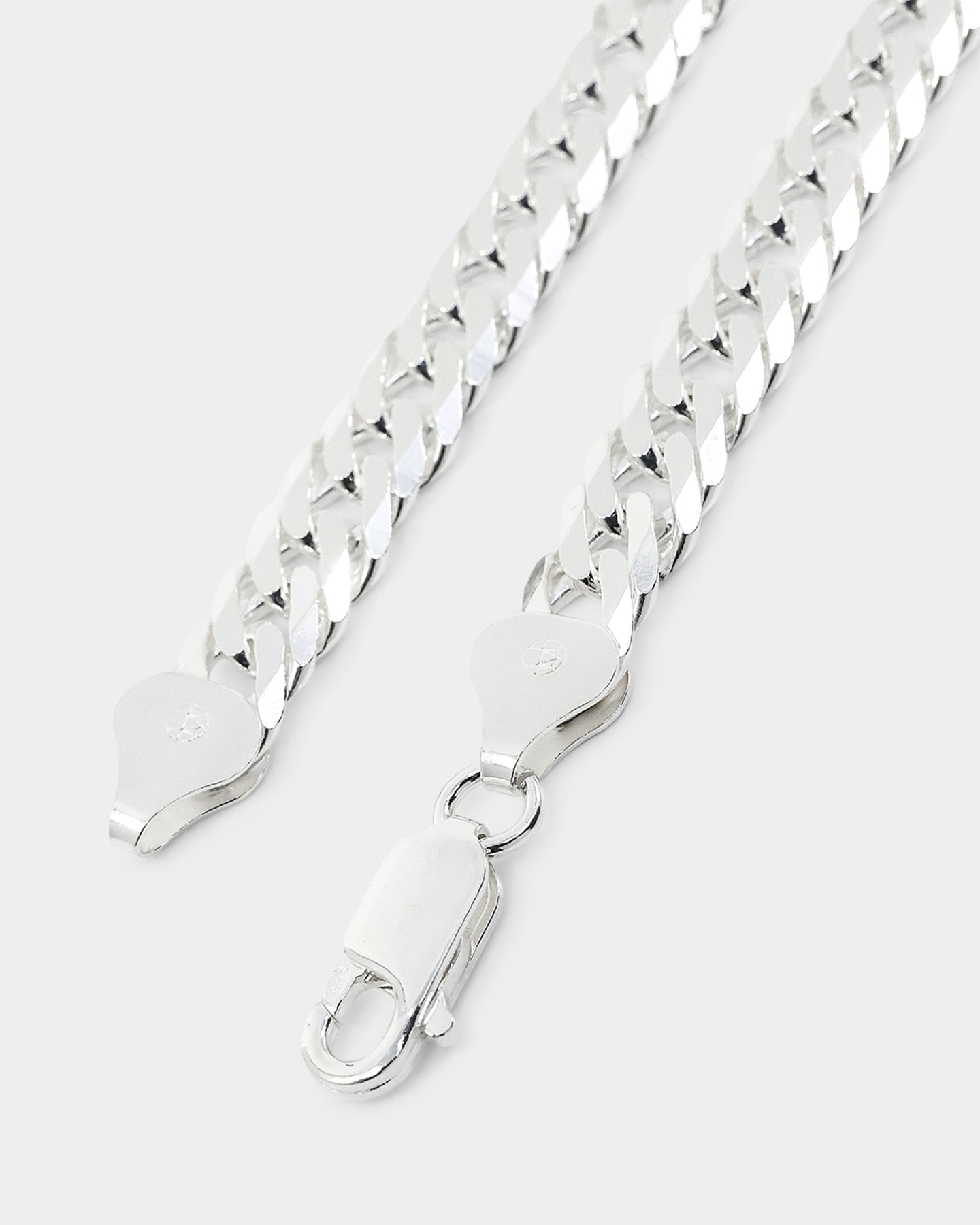 House Of Auric 6.4mm Double Curb Bracelet Sterling Silver、mySite、zt4zffjzw