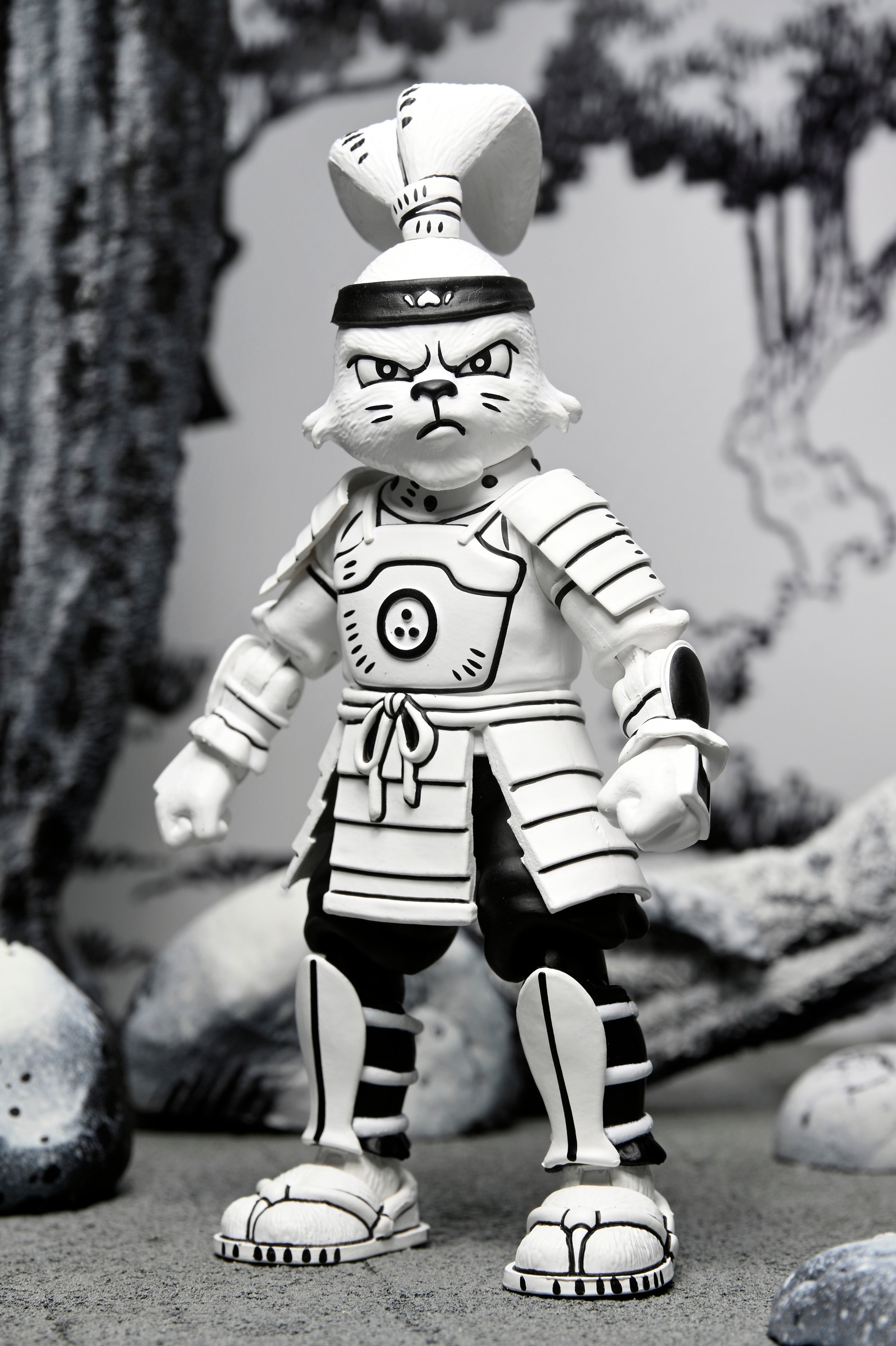NECA Teenage Mutant Ninja Turtles Ultimate Samurai Usagi Yojimbo (Black & White)、mySite、hgirdovlk
