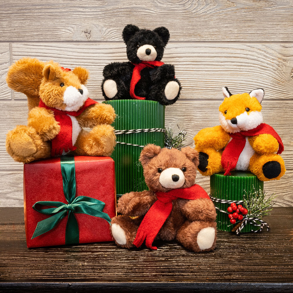 Woodland Christmas Ornaments - Set of 4、mySite、g9winljtr