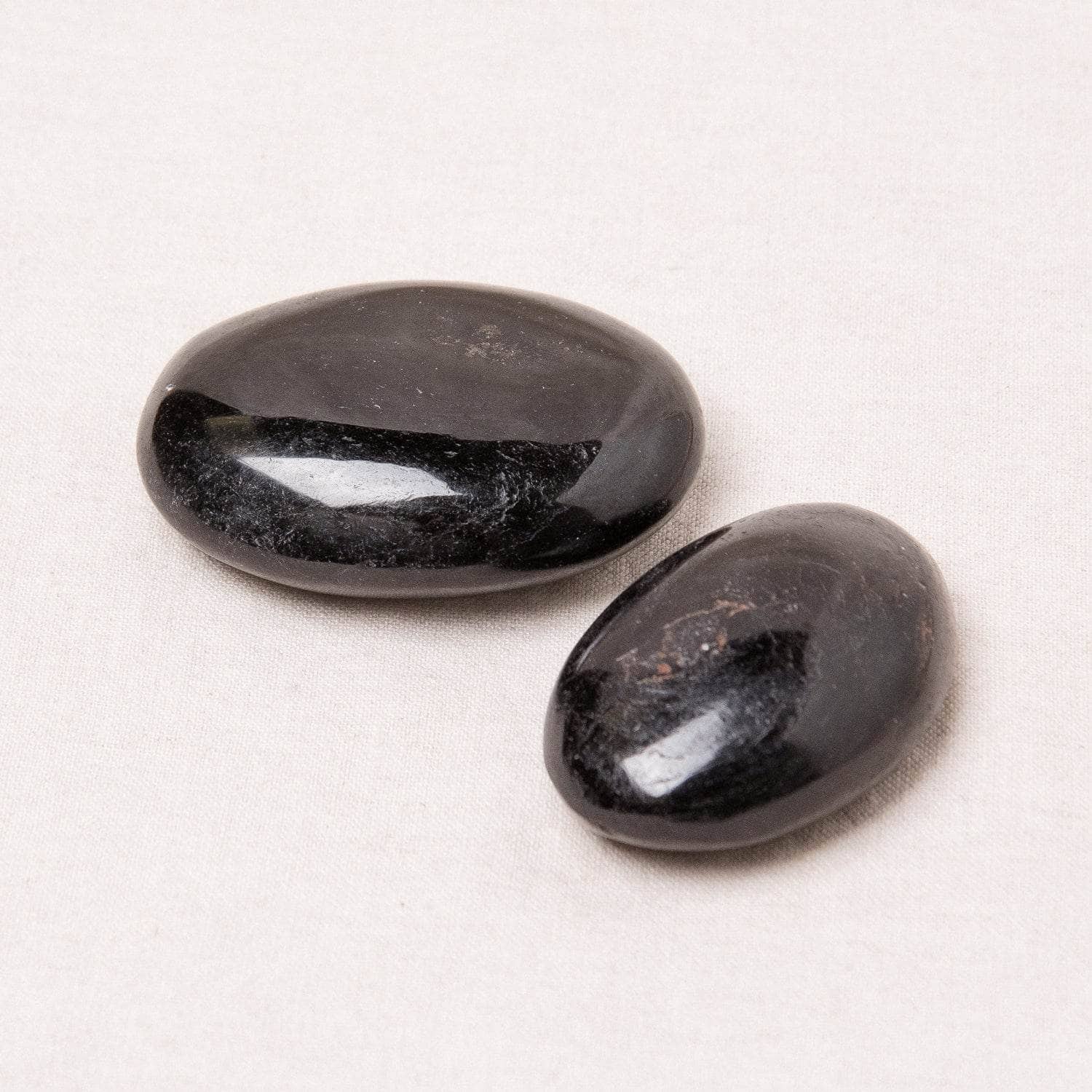 Black Tourmaline Palm Stones - AAA Premium Quality、mySite、hinf8tx79