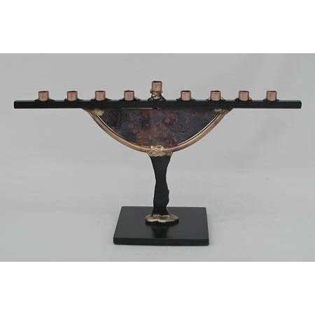 Infinity Art in Metal Mixed-Metal Menorah、mySite、topwebapps