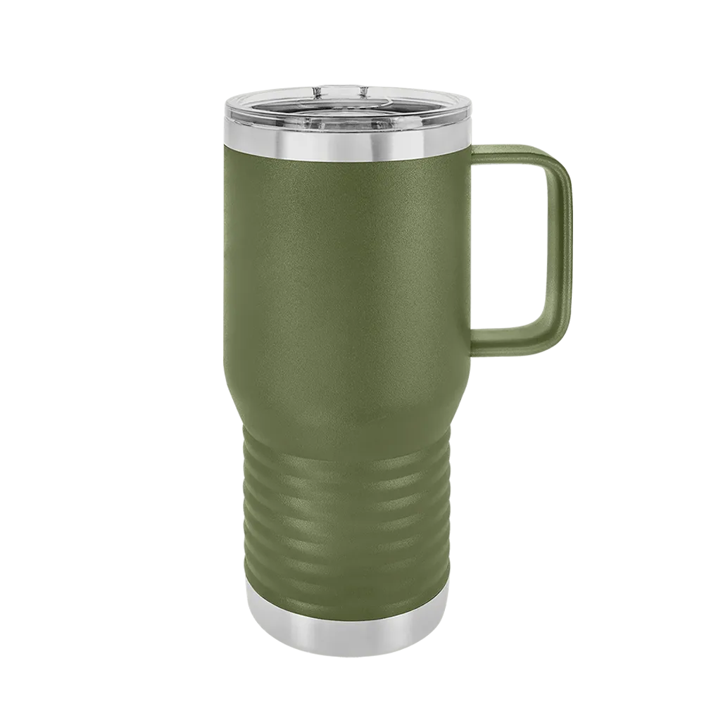 Polar Camel 20 oz Handle Mug、mySite、noshort