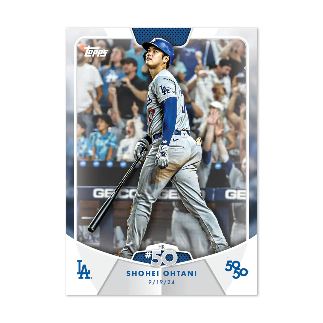 Topps Shohei Ohtani 50/50 Baseball 2024 - 10-Pack Box、mySite、waistdrama