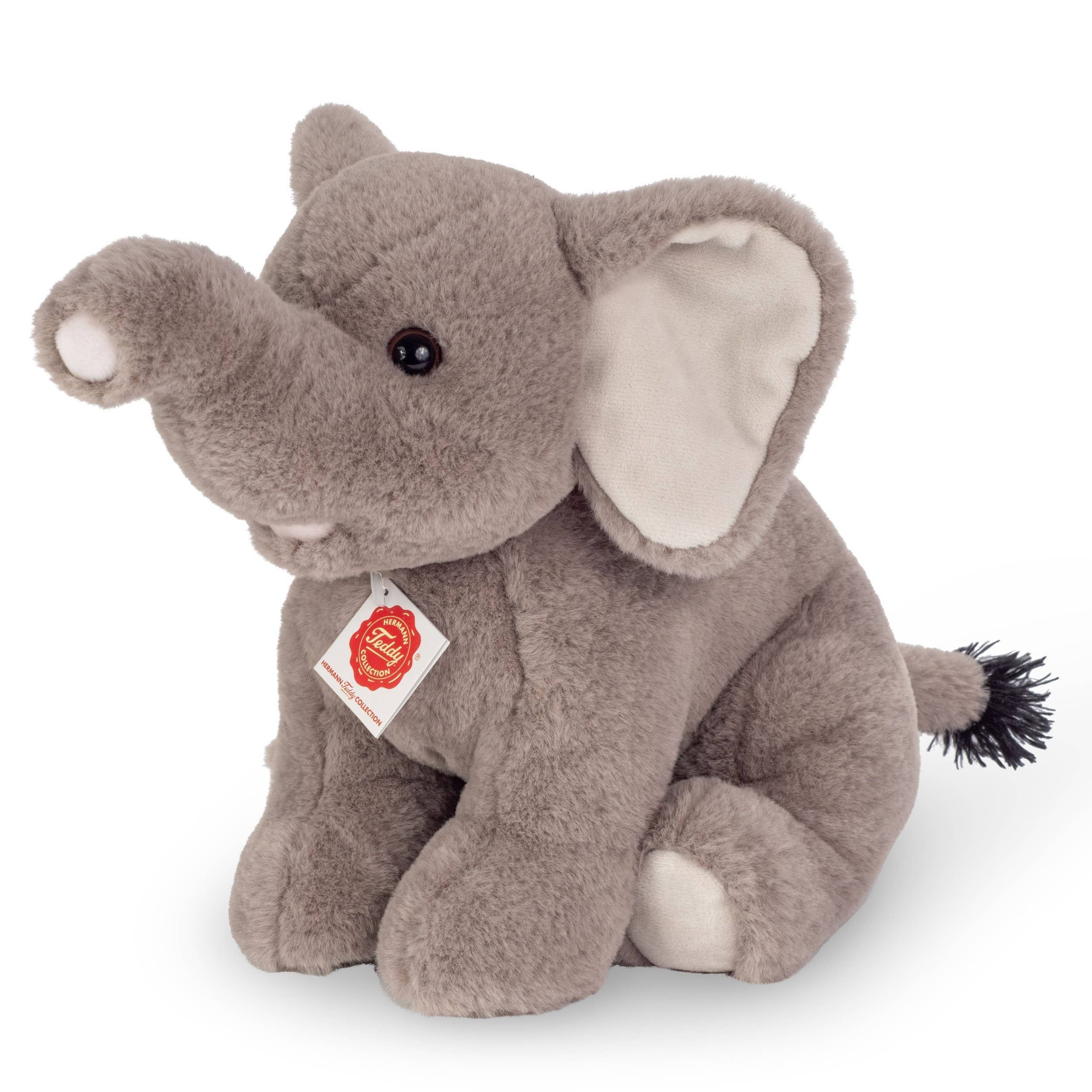 Plush Sitting Elephant 35 cm by Teddy Hermann、mySite、g9winljtr