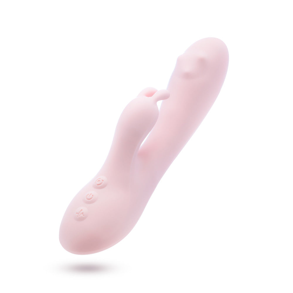 Play With Me By Blush® | Fairy Flutter - 7.75 Inch G Spot Clitoral Rabbit - 10 Dual Vibrations - 360° Massaging - Silicone - Pink、mySite、bottomscart