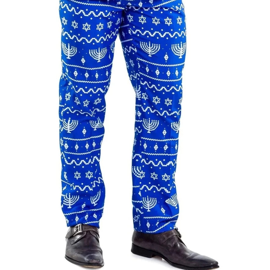 The Lit Menorah Suit Pants by Tipsy Elves、mySite、topwebapps
