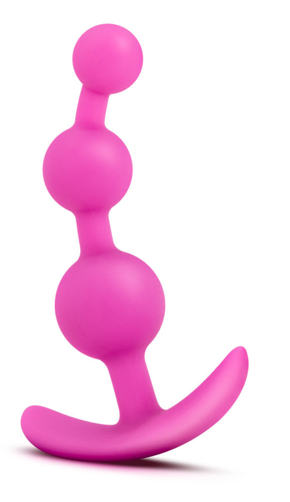 Luxe By Blush® | Be Me 3 Fuchsia 5.25-Inch Anal Plug With Handle、mySite、bottomscart