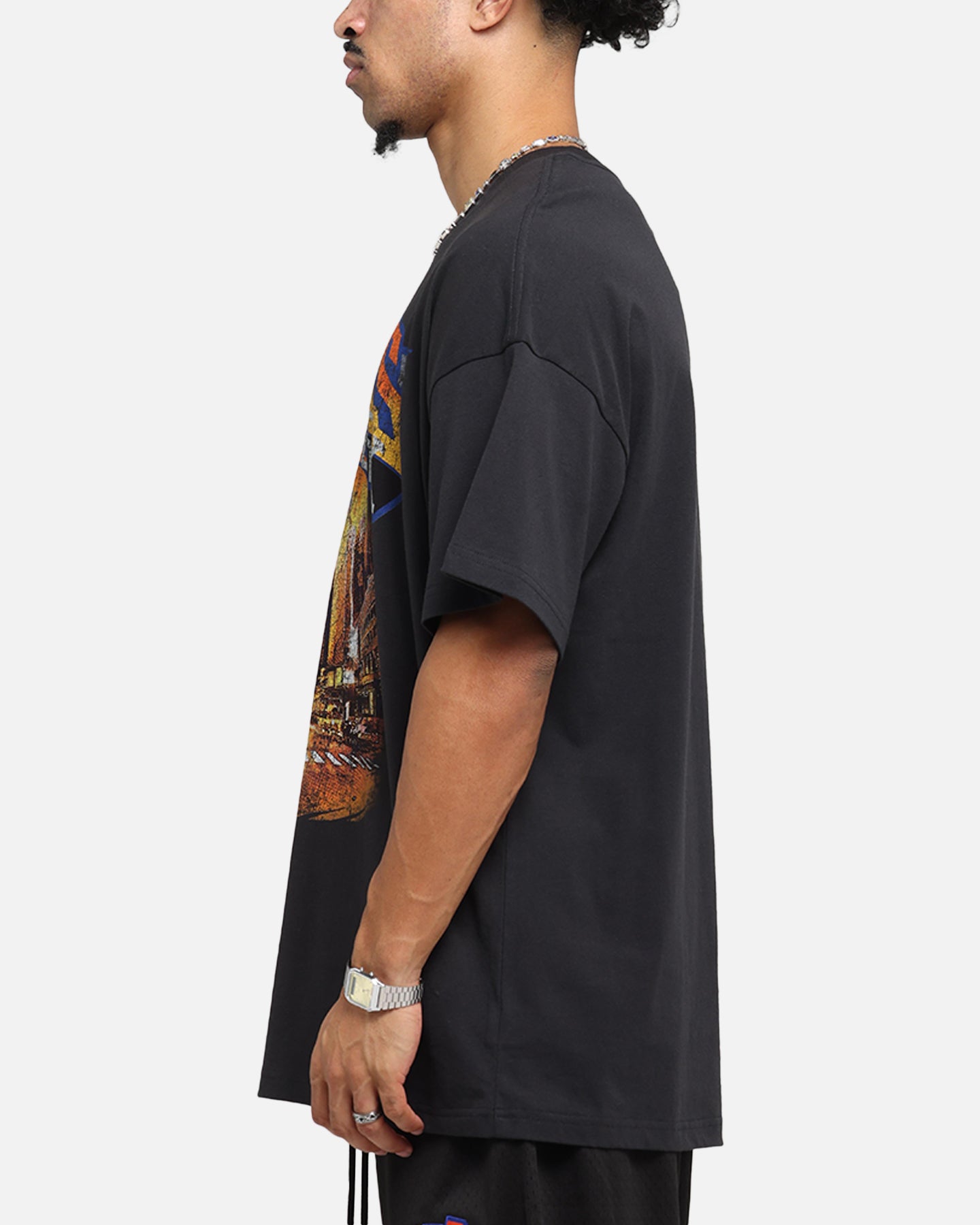 Mitchell & Ness New York Knicks The Garden T-Shirt Faded Black、mySite、zt4zffjzw