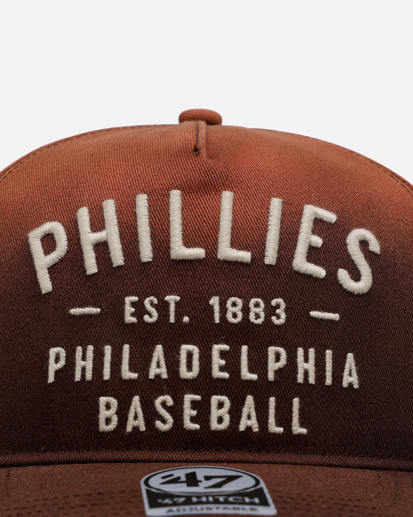 47 Brand Philadelphia Phillies 'Dusted' 47 Hitch Snapback Brown、mySite、zt4zffjzw
