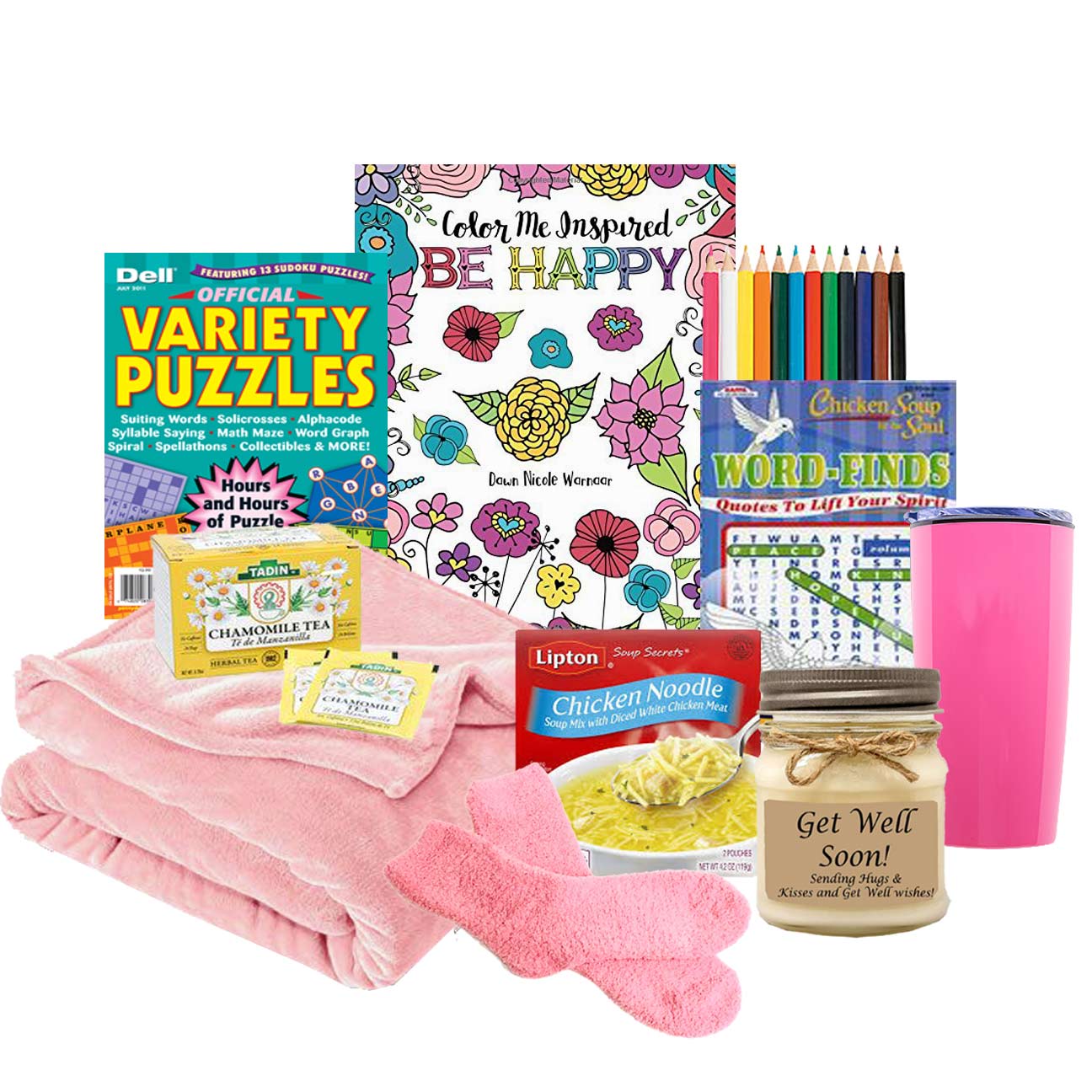 Don't Worry Be Happy Get Well Gift Set、mySite、camillekostekn