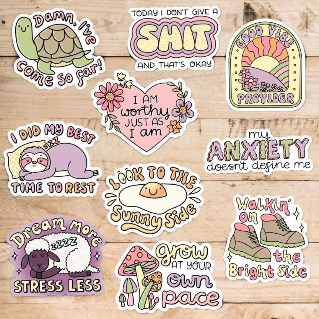  I've Come So Far - Sticker 10 Pack、mySite、ghnorth