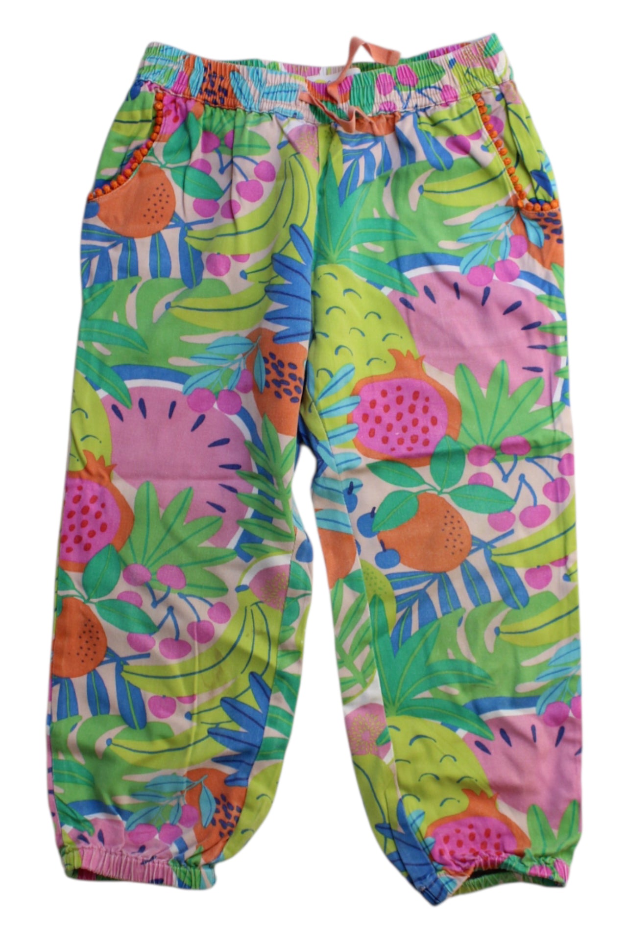 Boden Floral Print Casual Pants 4T、mySite、g9winljtr