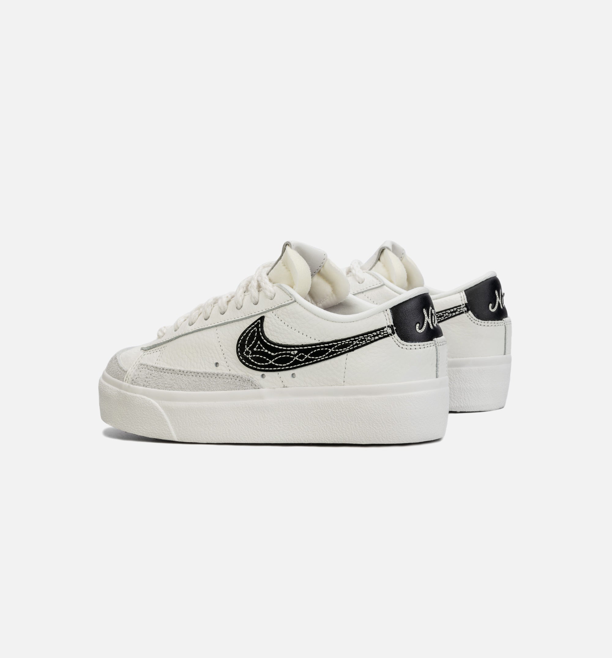 Blazer Low Platform Womens Lifestyle Shoe - White/Black、mySite、dreamappss