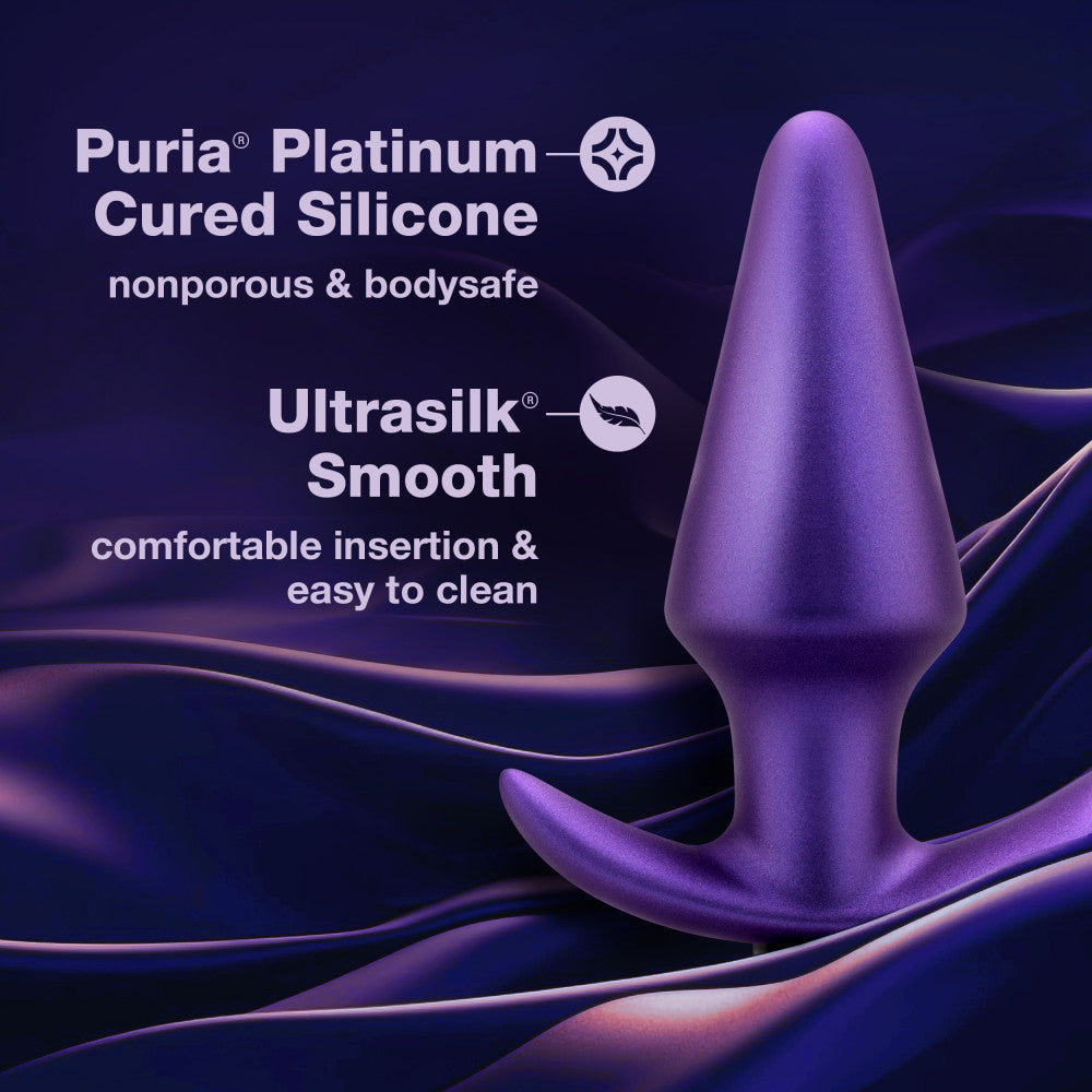 Anal Adventures Matrix By Blush® | Interstellar Plug: Tapered Tip For Easy Insertion And Training in Astro Violet | With Stayput™ Technology & AnchorTech™ Base、mySite、bottomscart