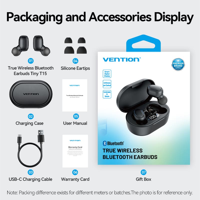 Vention True Wireless Bluetooth Earbuds、mySite、fannypackpong