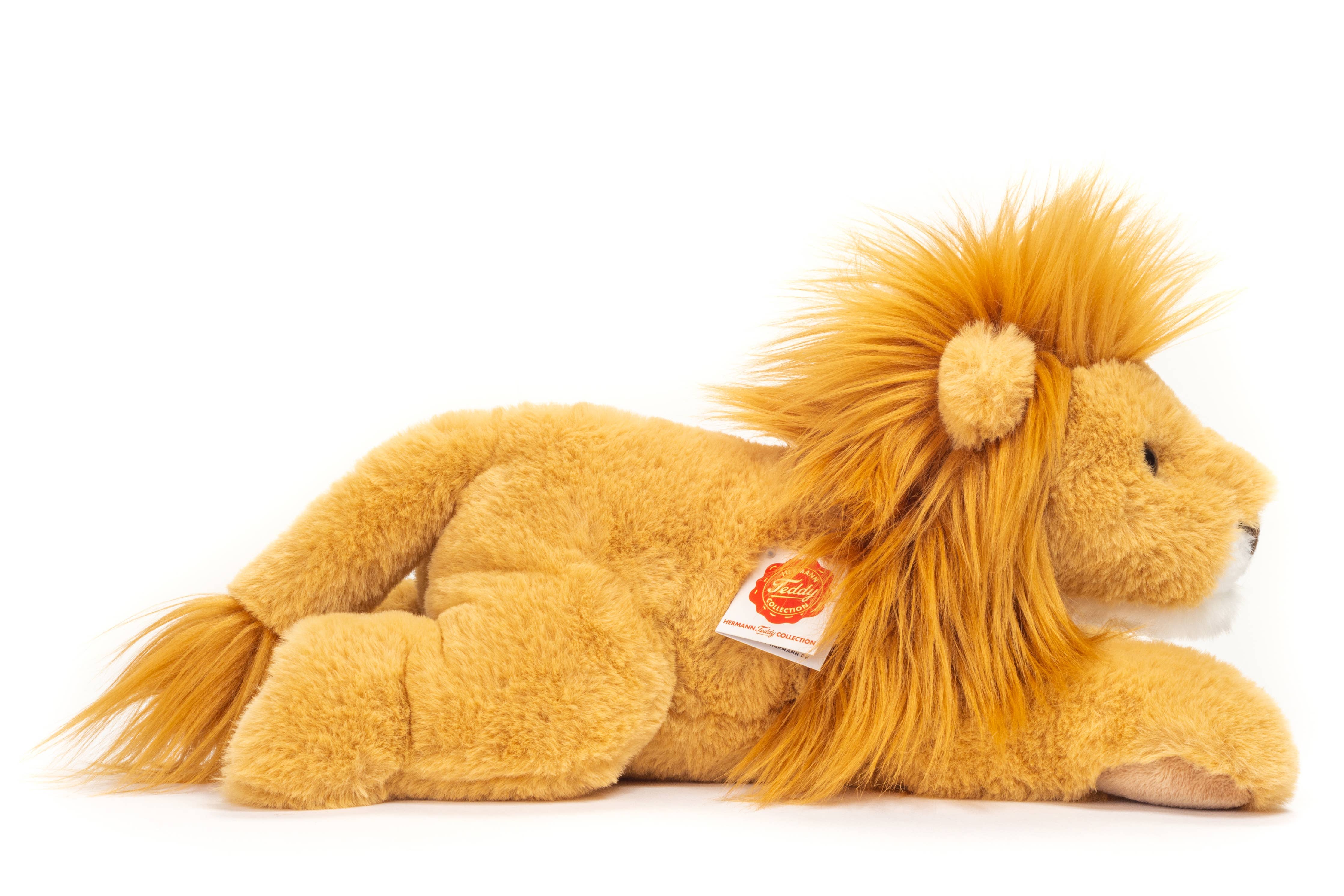 Floppy Plush Lion Lying 33 cm by Teddy Hermann、mySite、g9winljtr