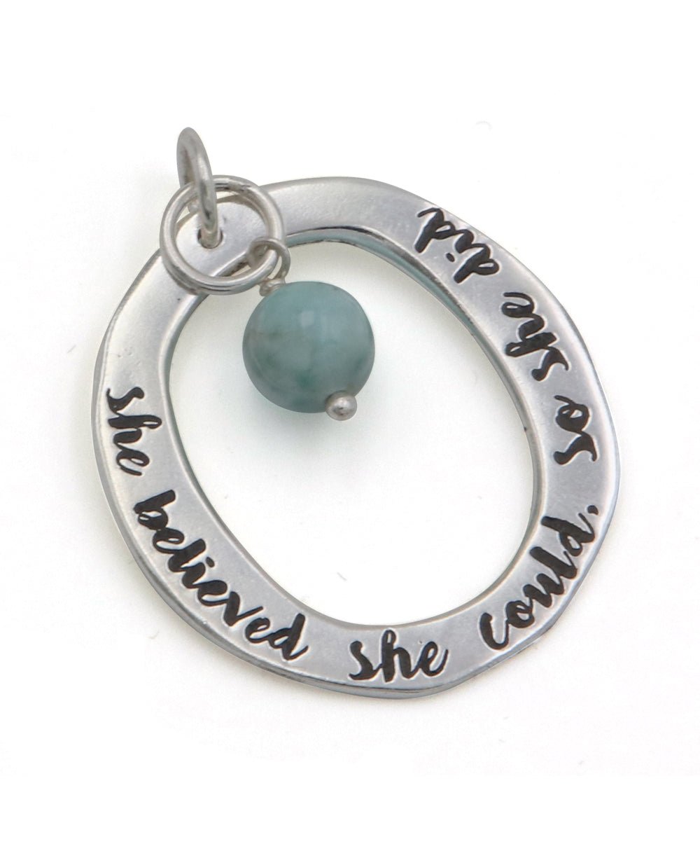 She Believed She Could, So She Did Pendant、mySite、topwebapps