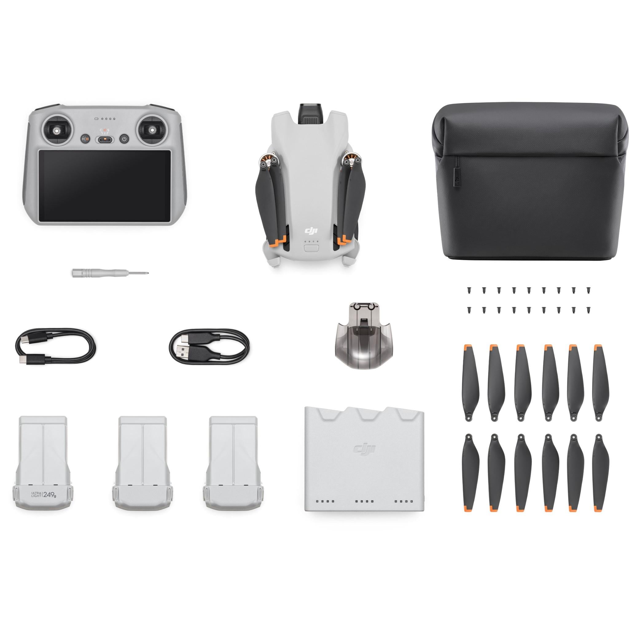 DJI Mini 3 Fly More Combo Plus with DJI RC Controller、mySite、camillekostekn