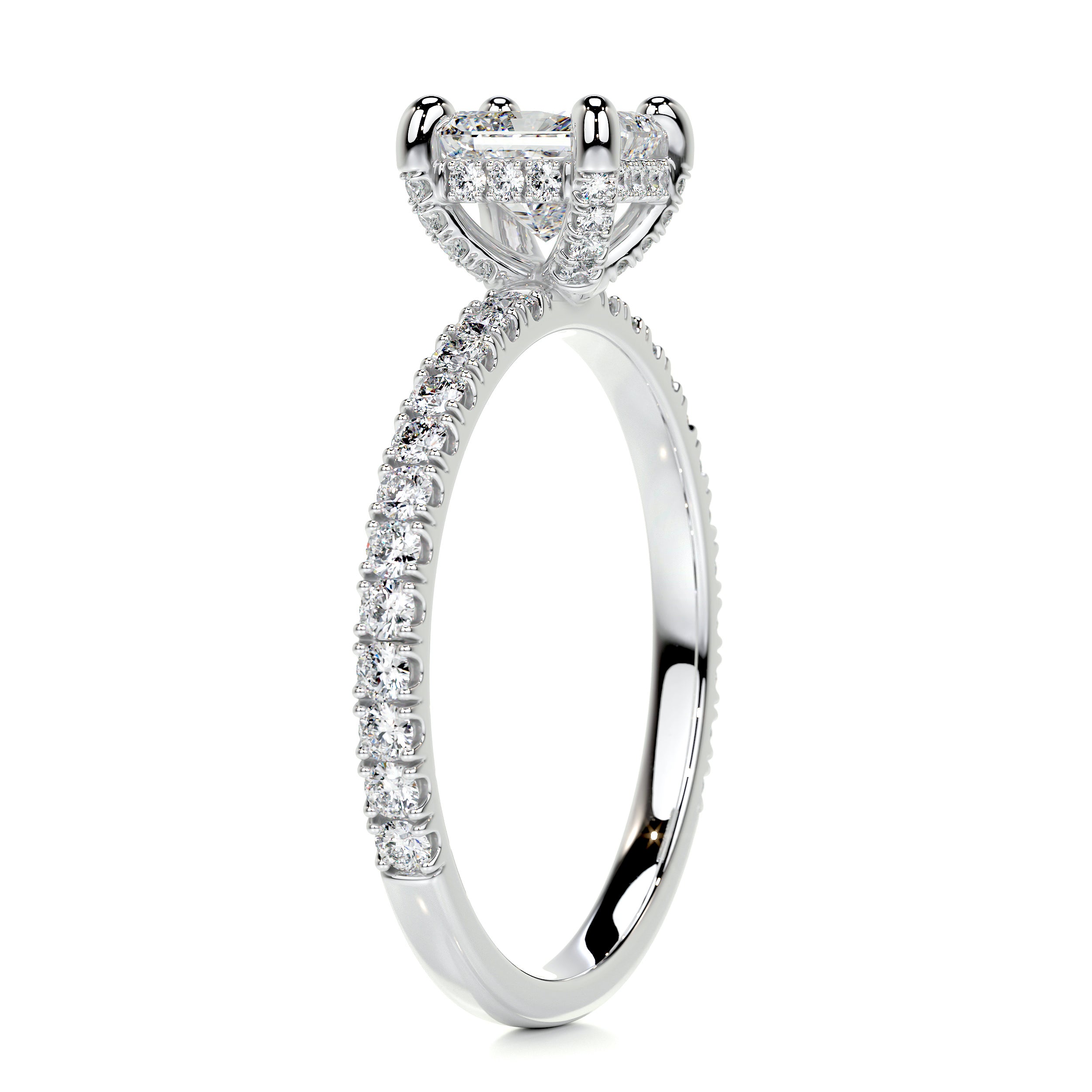 Deborah Diamond Engagement Ring -18K White Gold、mySite、hinf8tx79