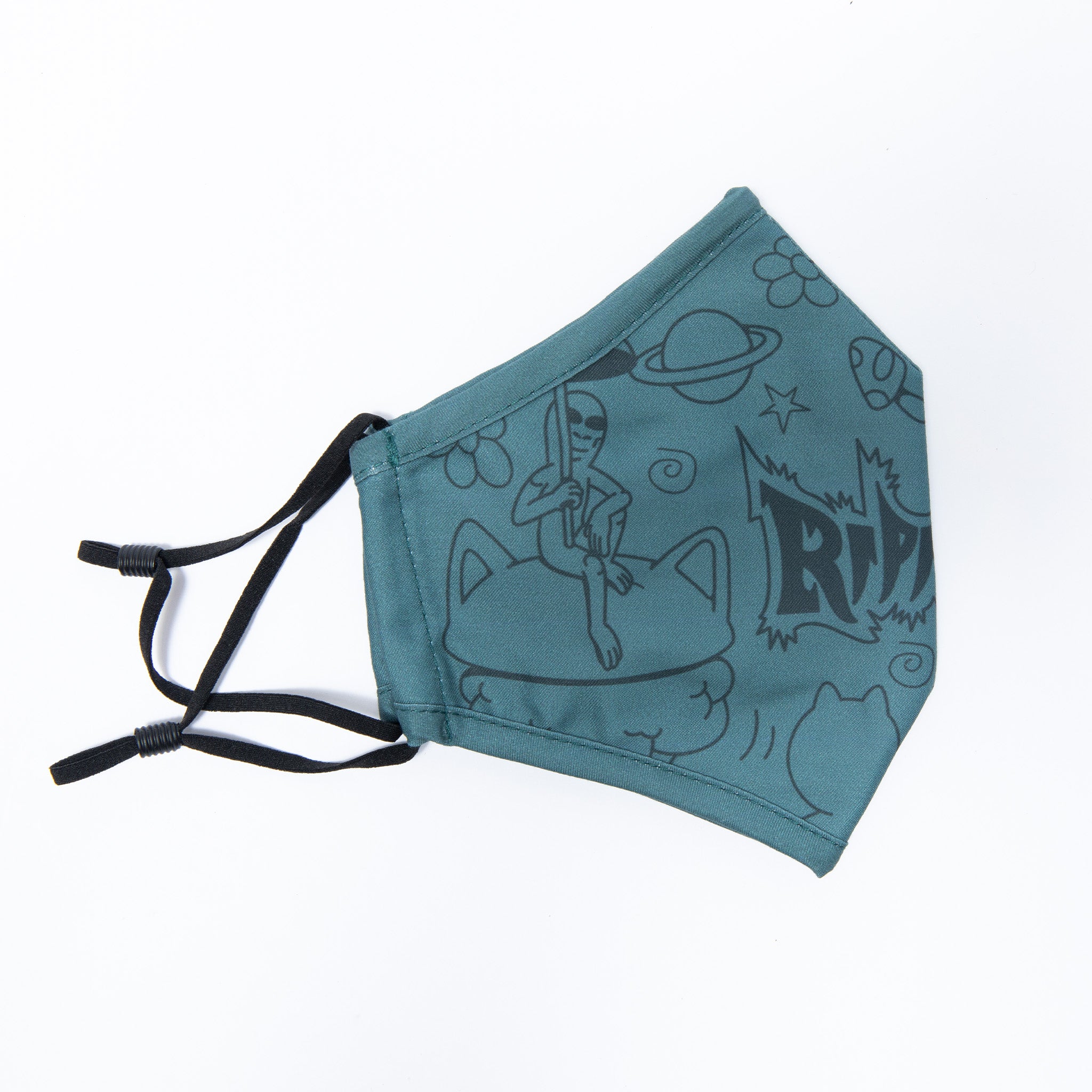  Scribble Face Mask (Green)、mySite、merchandisen
