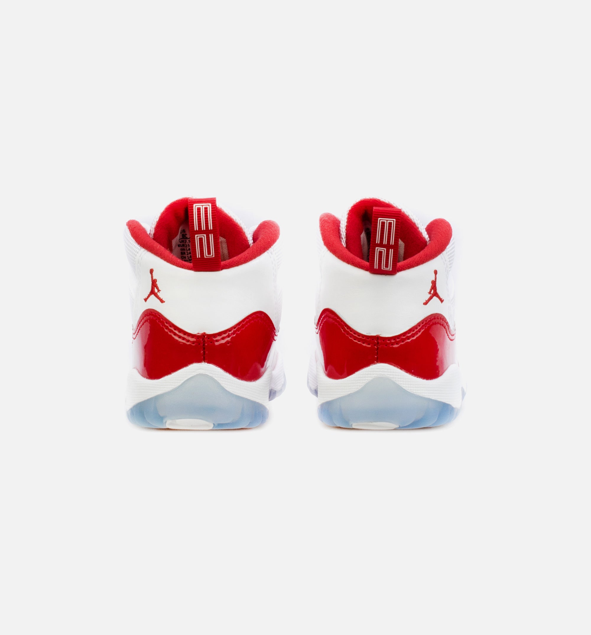Air Jordan 11 Retro Infant Toddler Lifestyle Shoe - White/Red、mySite、dreamappss