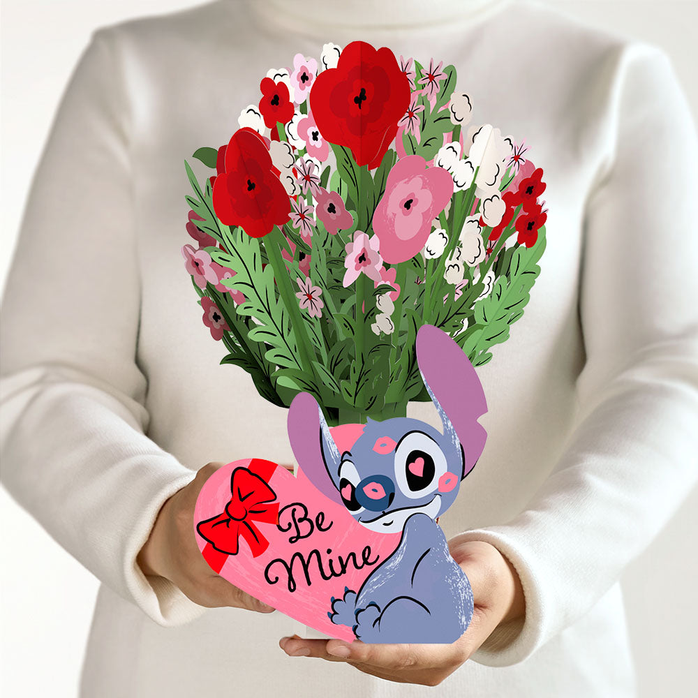 Disney's Stitch Be Mine Flower Buds Bouquet、mySite、solidvoid