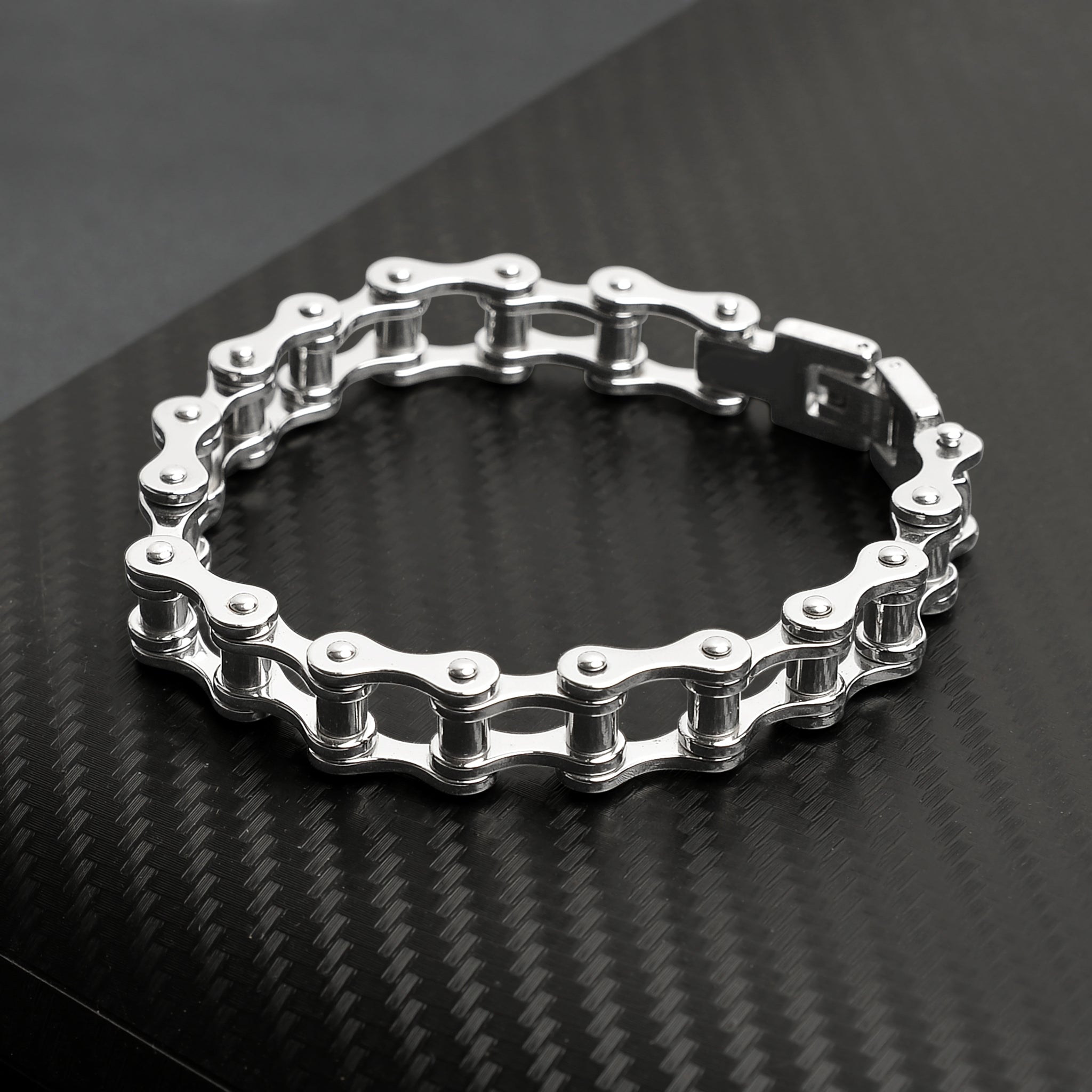 Stainless Steel Bike Chain Bracelet / BRJ2228、mySite、dreamappss