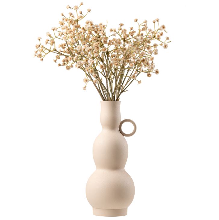  DH Sambosa Vase with beige Baby Breaths、mySite、elrpsem3k
