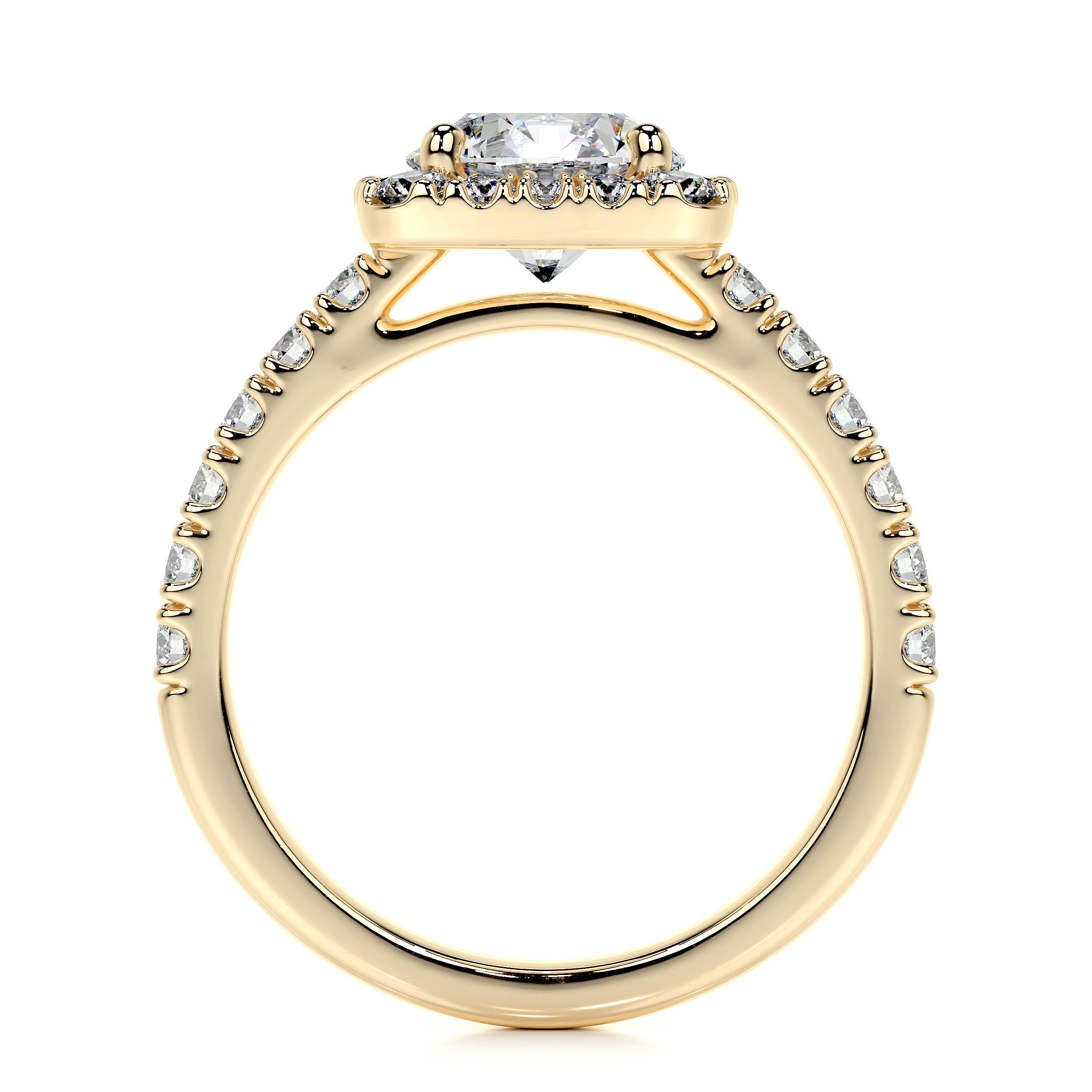 Sienna Lab Grown Diamond Ring -18K Yellow Gold、mySite、hinf8tx79