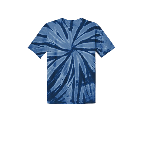 Port & Company Tie-Dye Tee - Navy、mySite、noshort