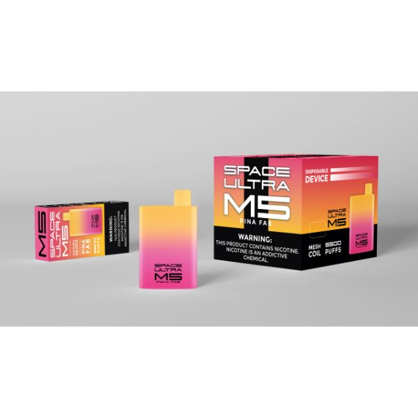 M5 FAB 5500 Puffs By Space Ultra Disposable - 10-Pack、mySite、zt4zffjzw