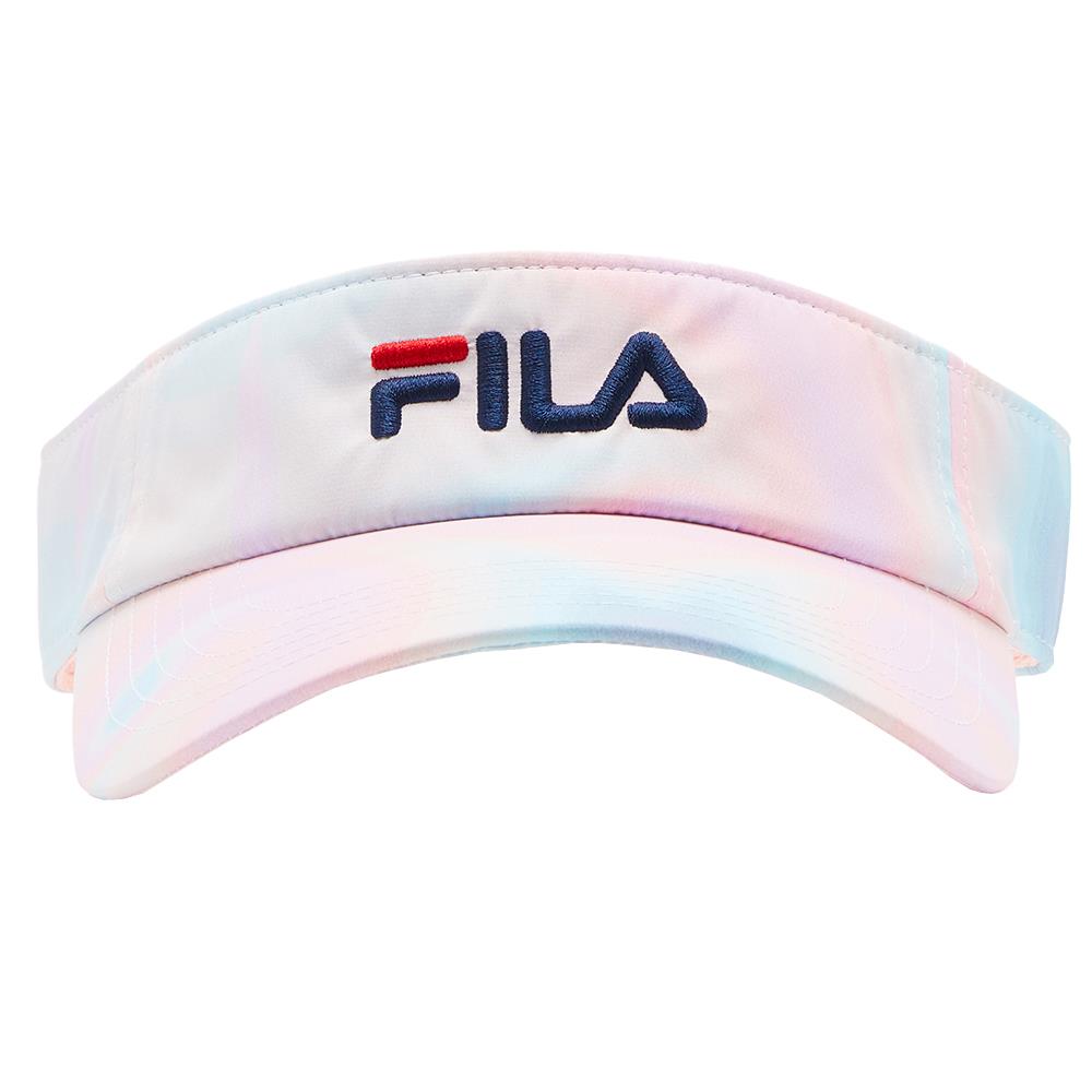 Fila Tie Dye Visor - Almond Cream/Multi、mySite、neckold