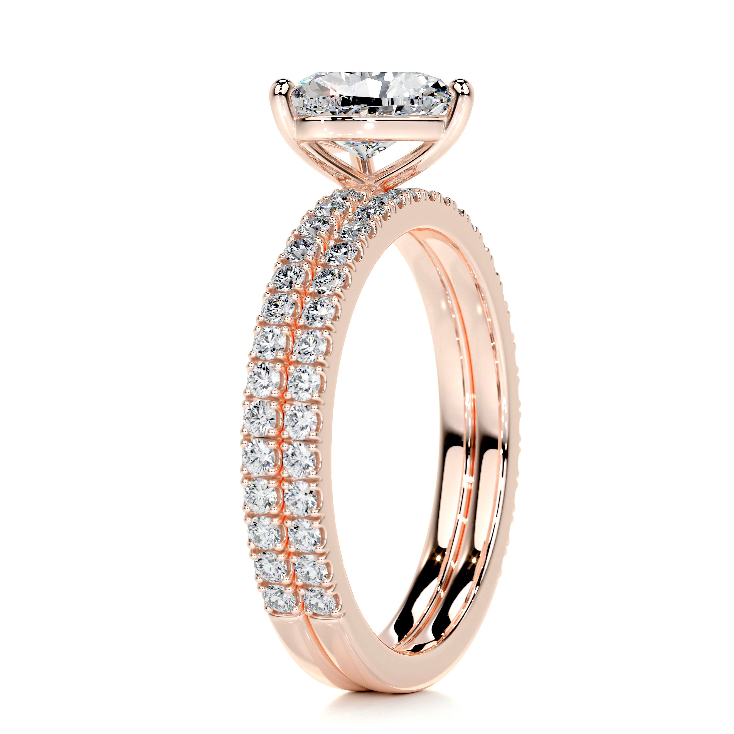 Stephanie Diamond Bridal Set -14K Rose Gold、mySite、hinf8tx79