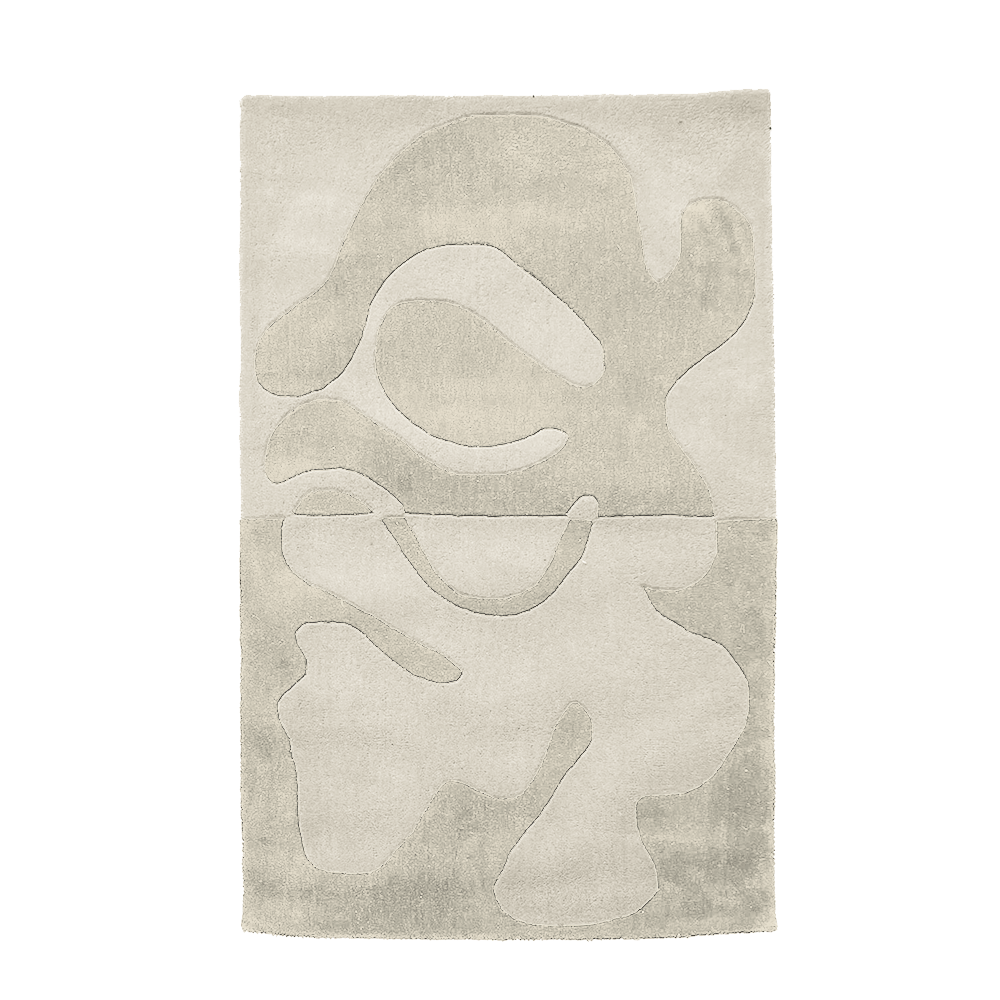 Customizable Organic Fusion Abstract Tufted Rug、mySite、gigharbornorthrealestate