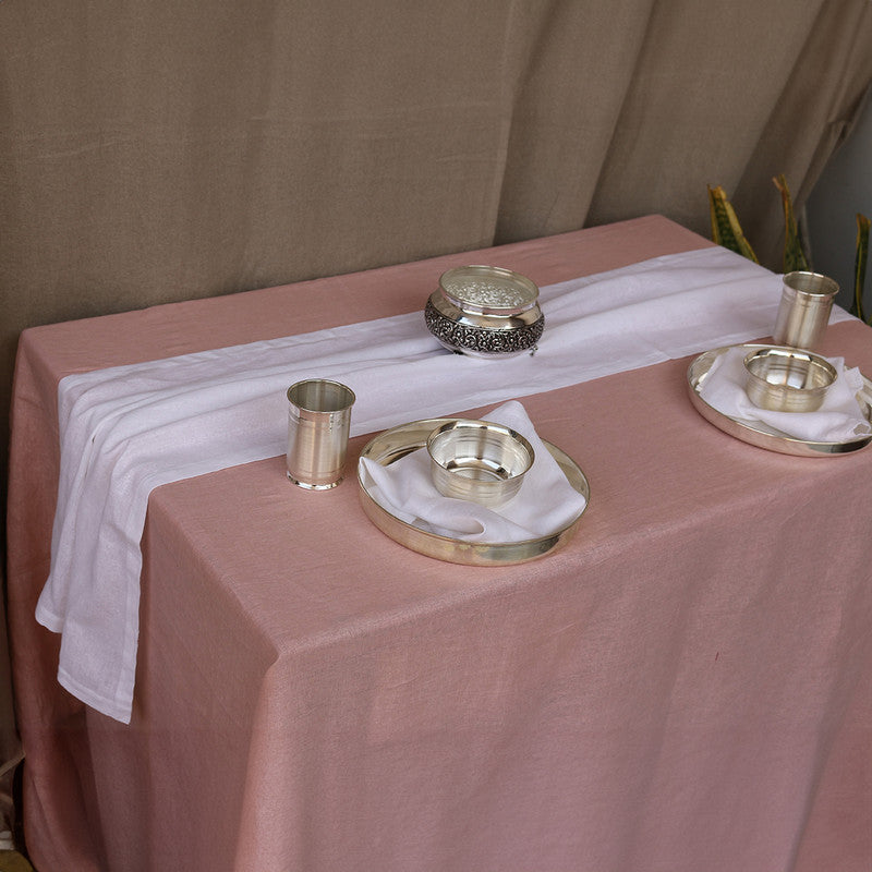 Pure Linen Table Runners | White、mySite、camillekostekn