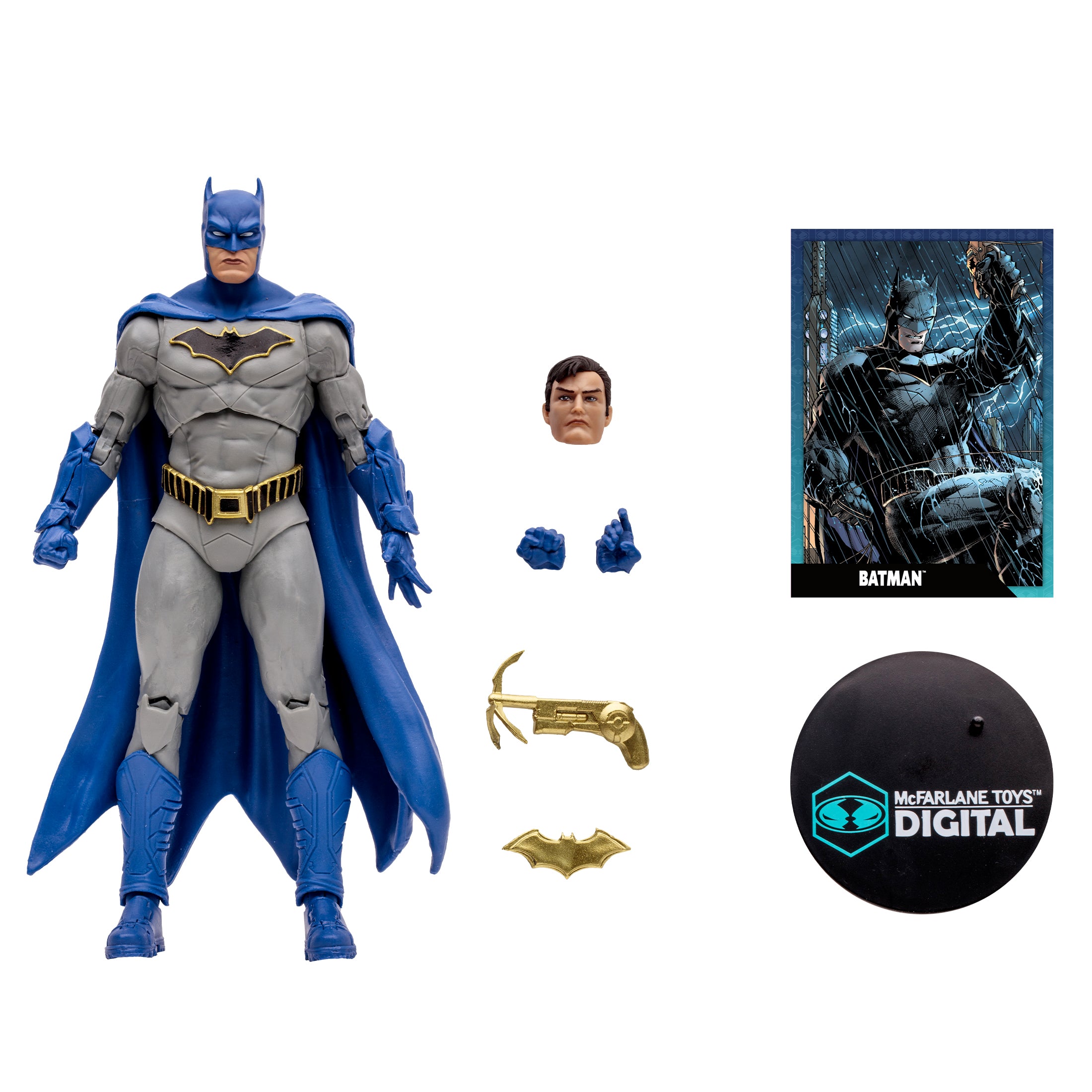 DC Direct Batman (DC Rebirth) with McFarlane Toys Digital Collectible、mySite、hgirdovlk
