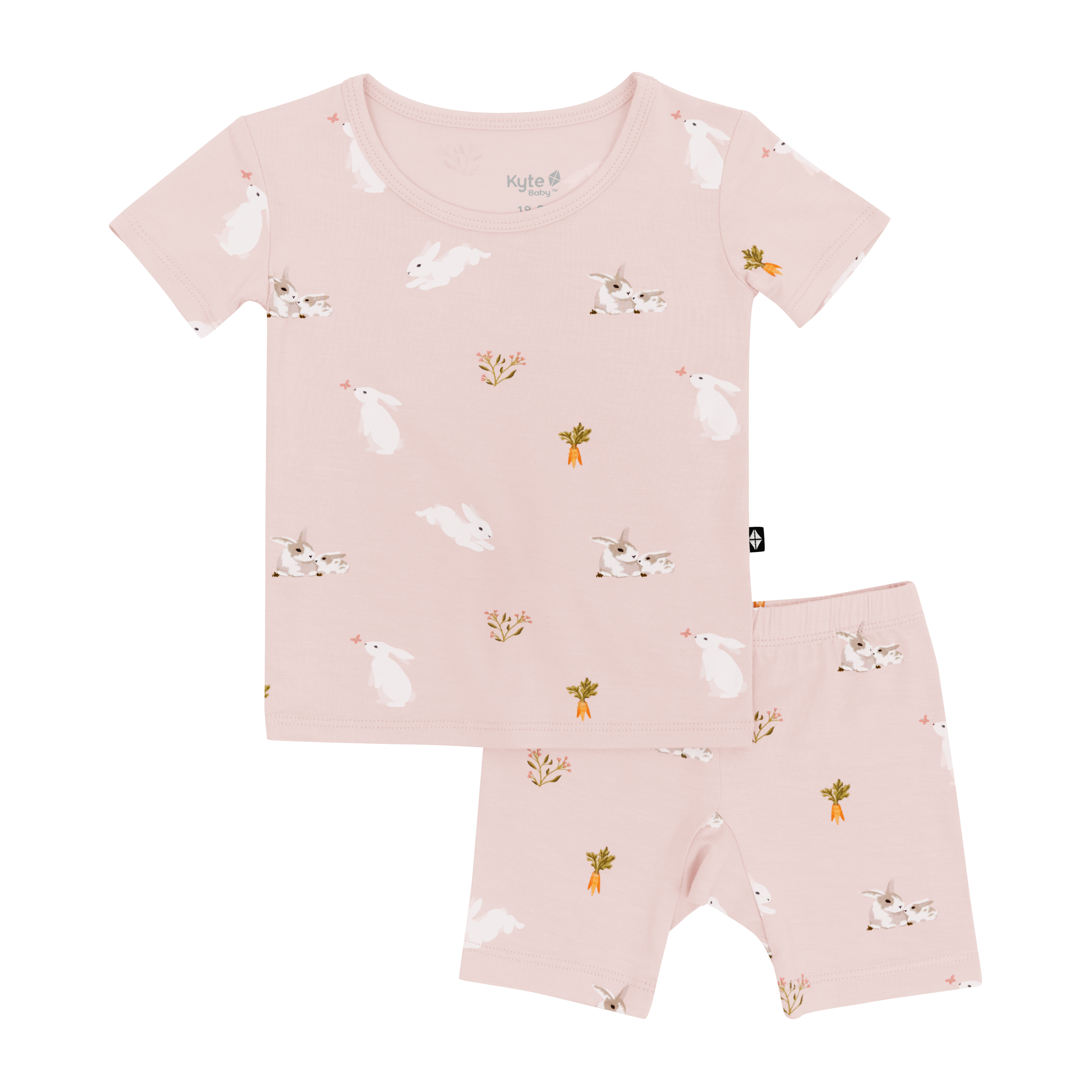  Short Sleeve Pajamas in Blush Rabbit、mySite、layawaytickets