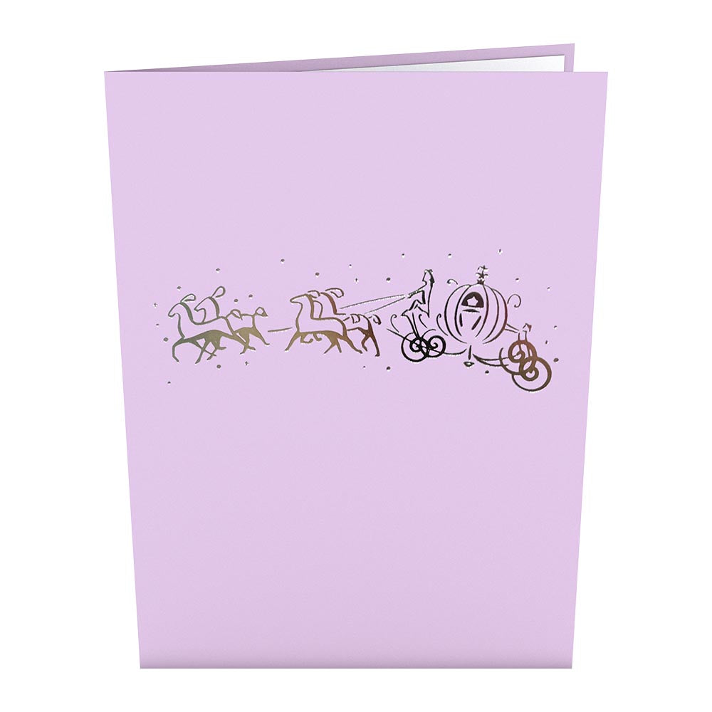 Disney Cinderella's Castle Pop-Up Card、mySite、solidvoid