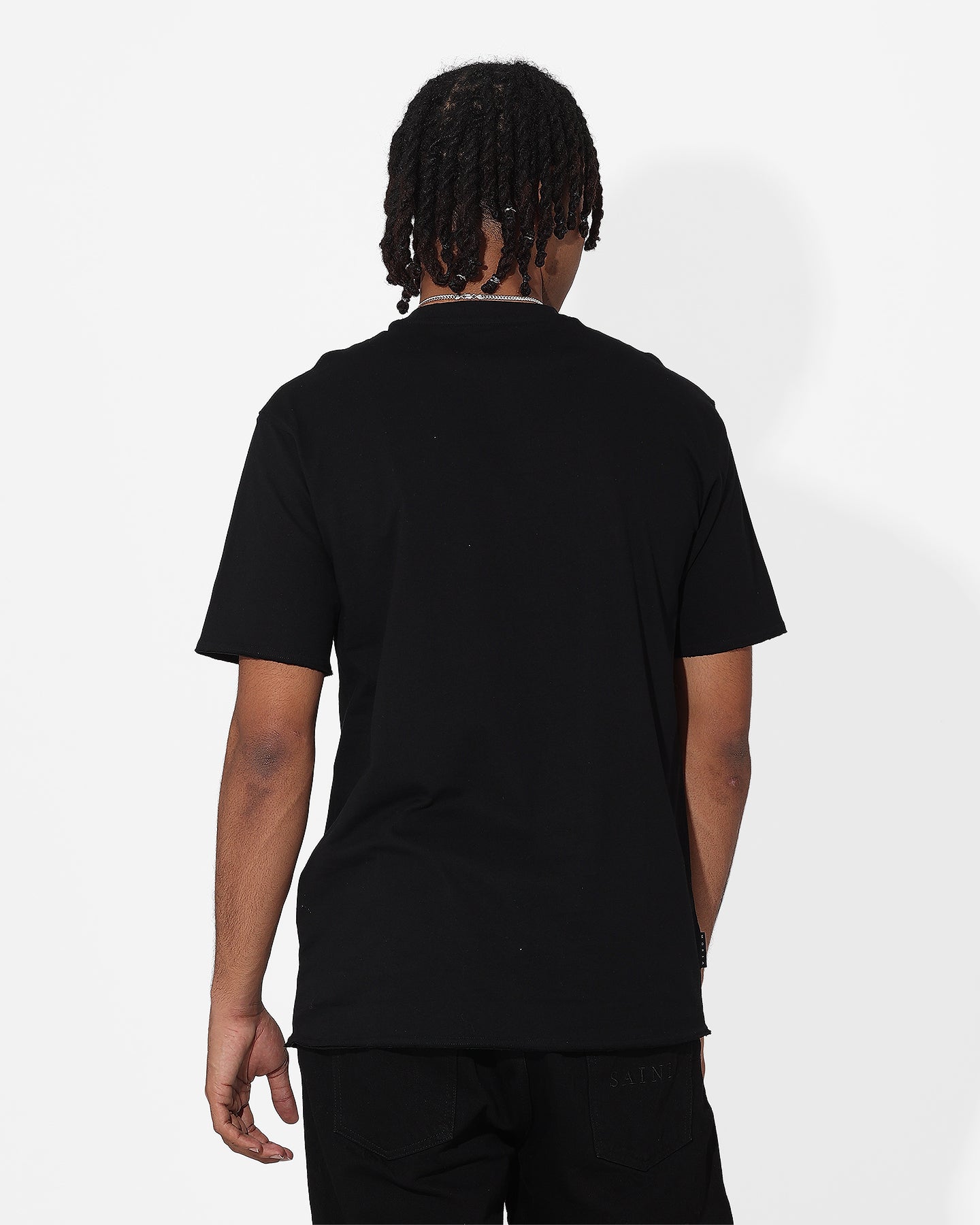 Saint Morta Alpha Box T-Shirt Black/Black、mySite、zt4zffjzw